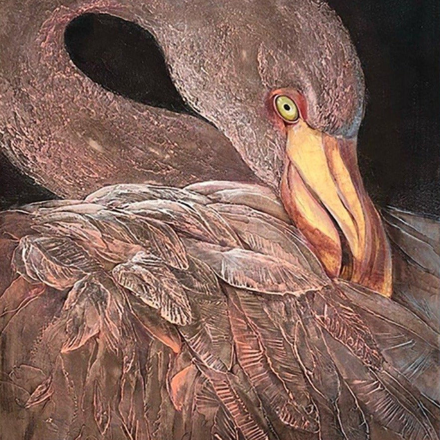 FLAMINGO 40"x30"