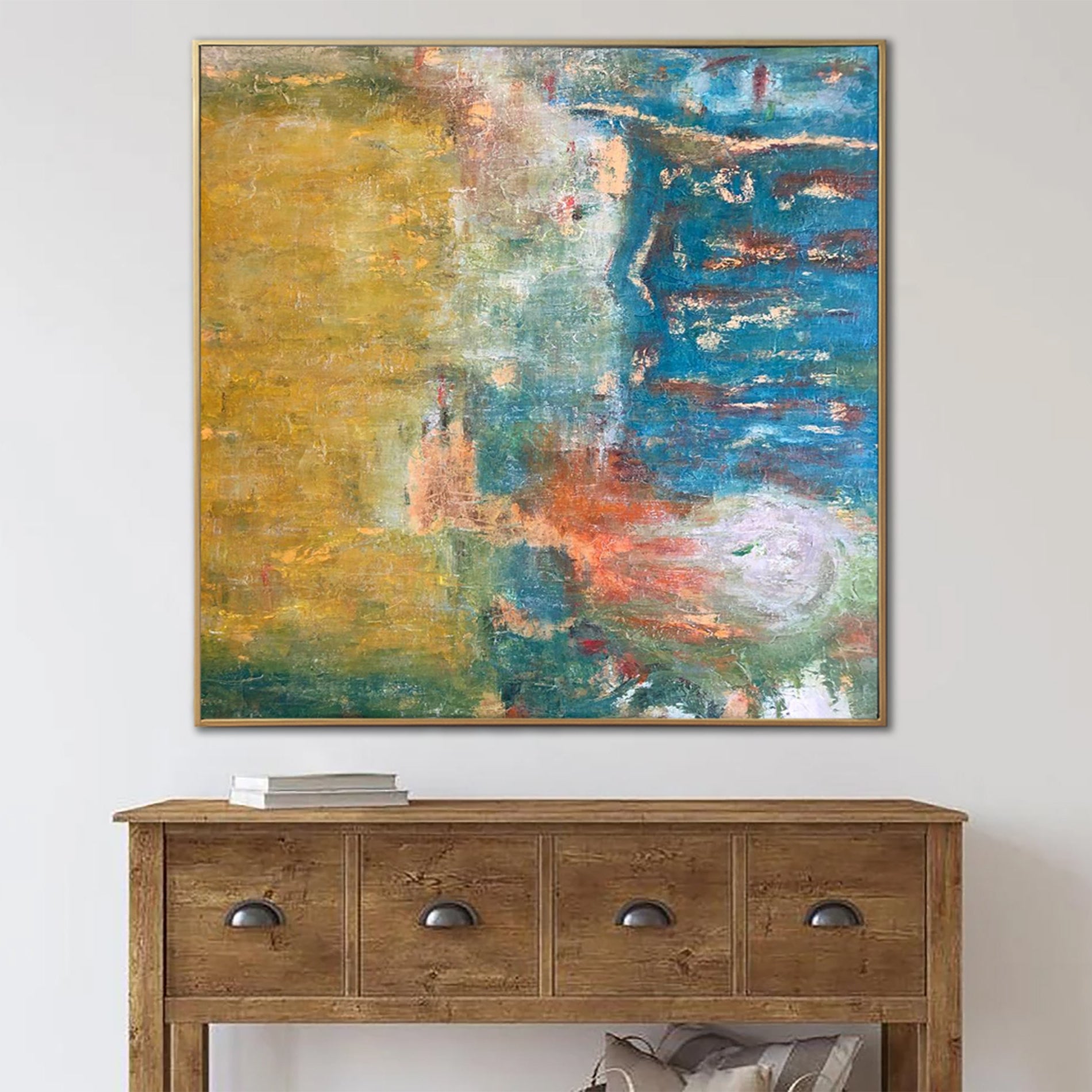 TROPICAL BEACH 32"x32"