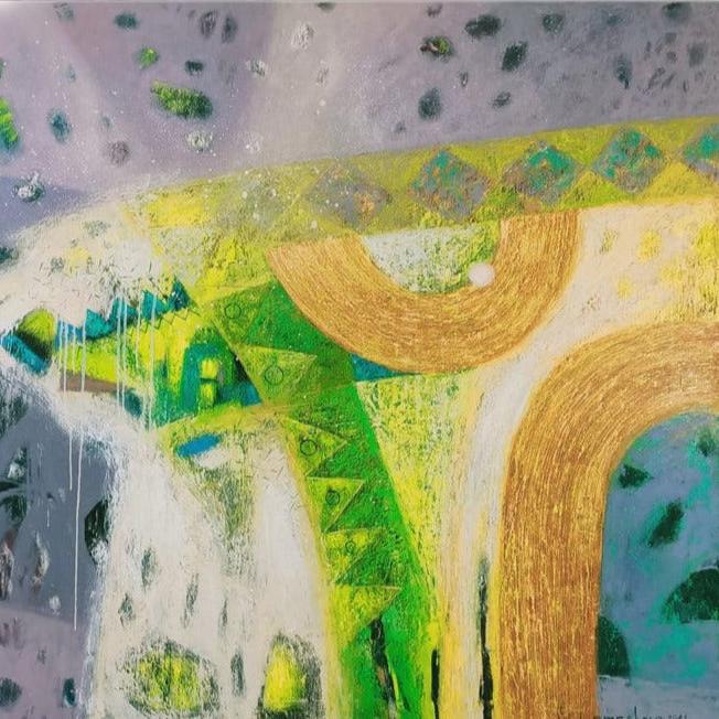 VILLAGE ROAD 47"x55"