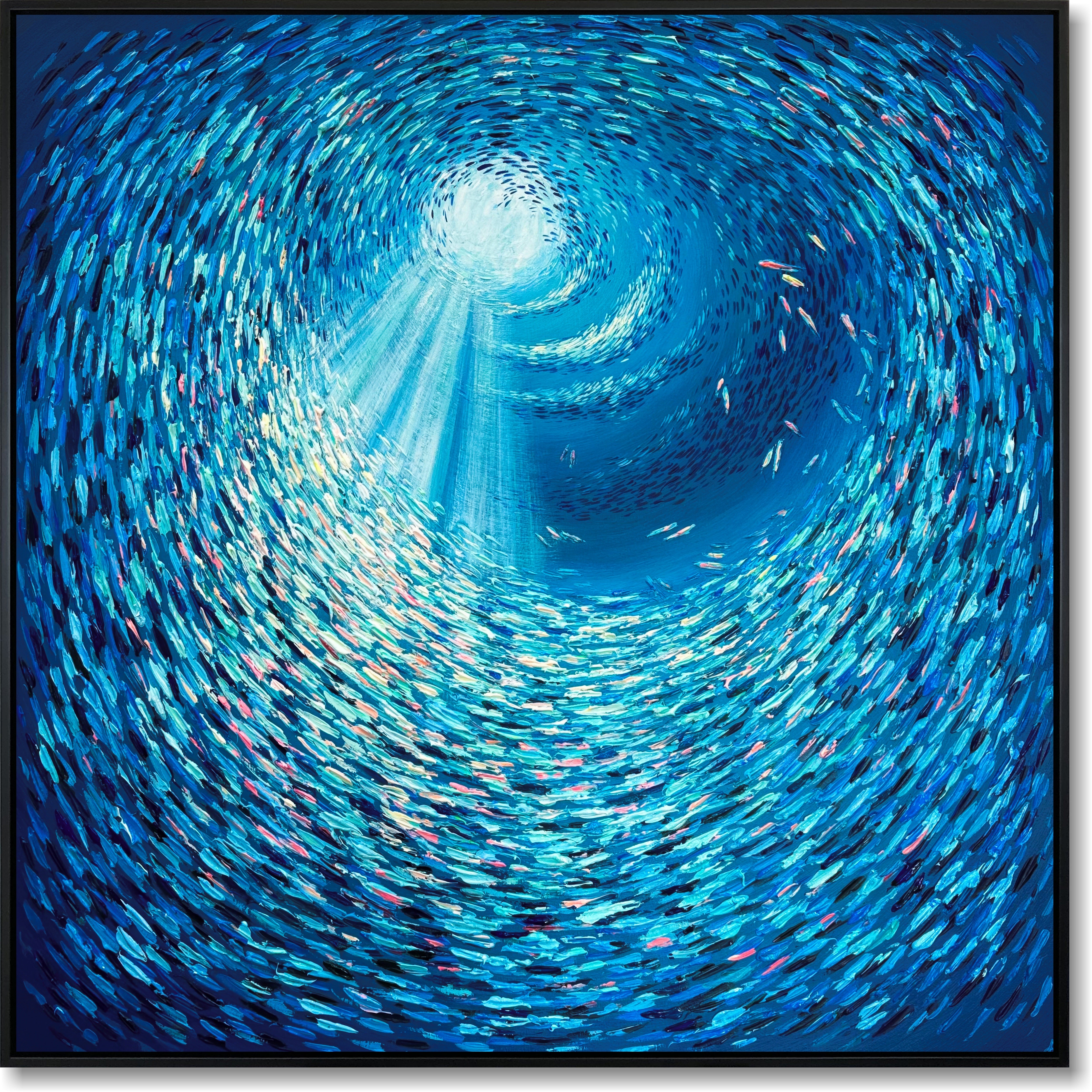 FISH WHIRLPOOL 32"x32" | 81x81 cm