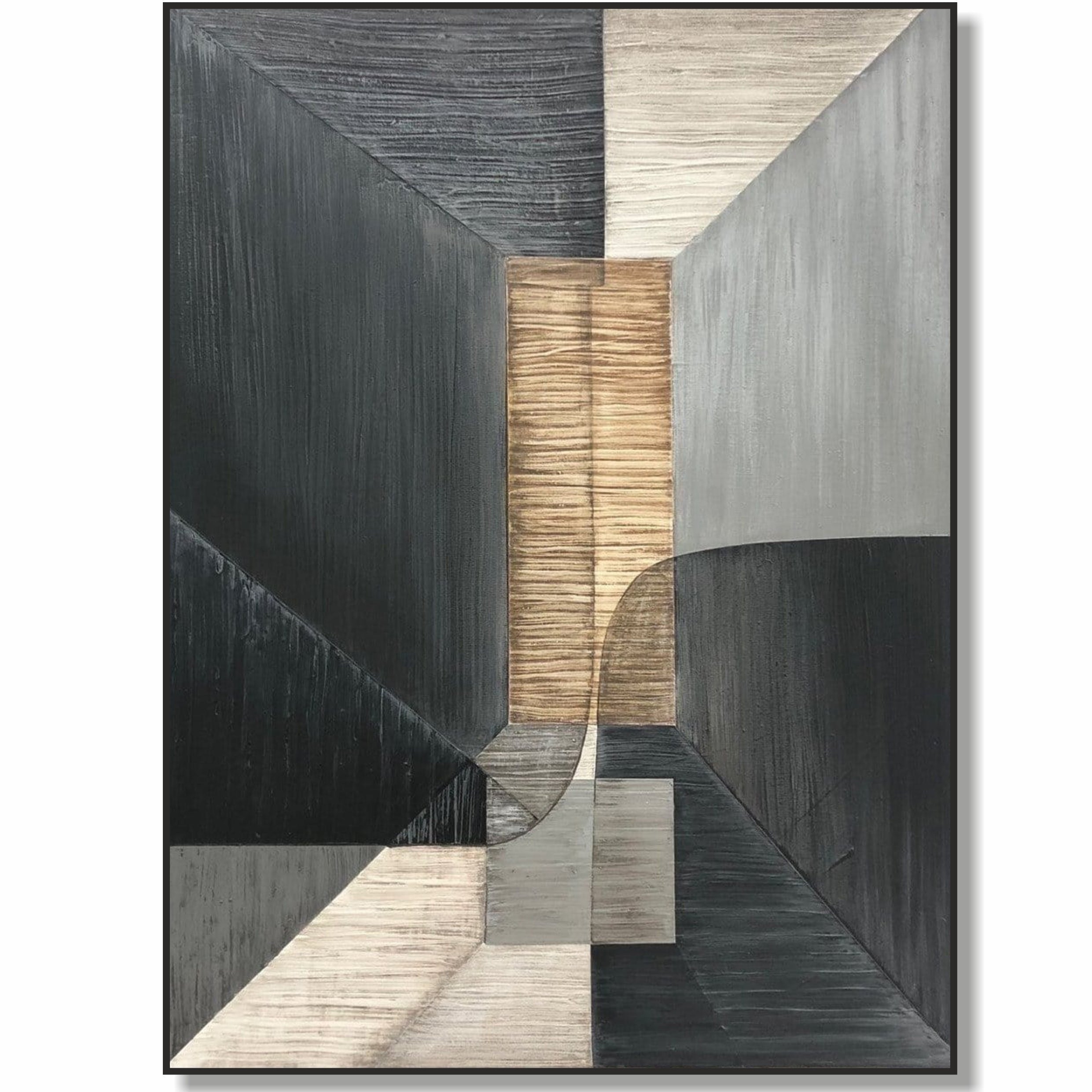 GEOMETRIC MYSTERY 27"x19"