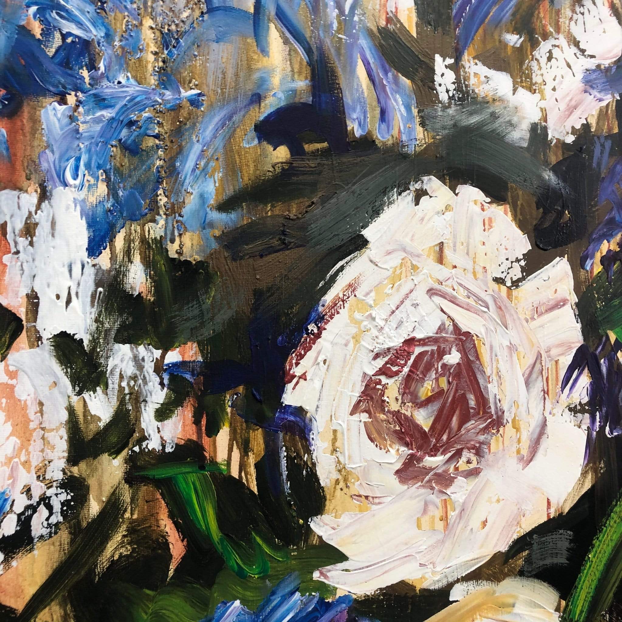 FLOWERS BOUQUET FOR BELOVED 46"x46"