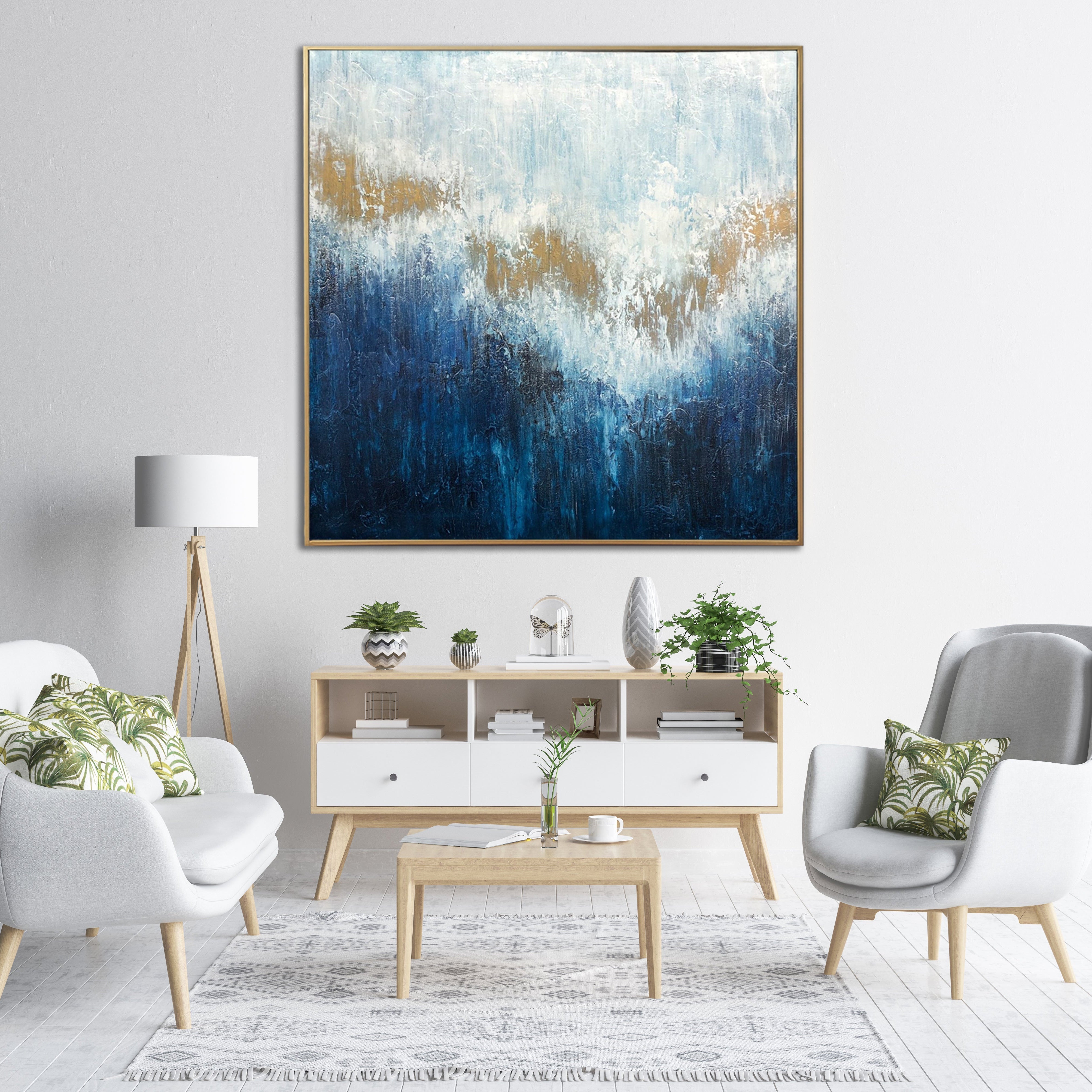 GOLD SHINING 27.5"x27.5"