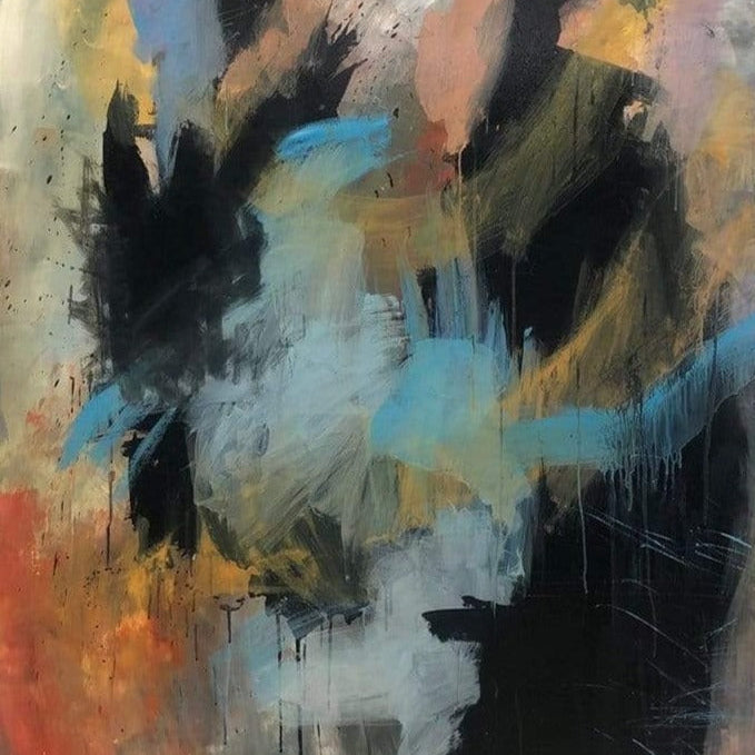 DARK SILHOUETTE 54"x40"