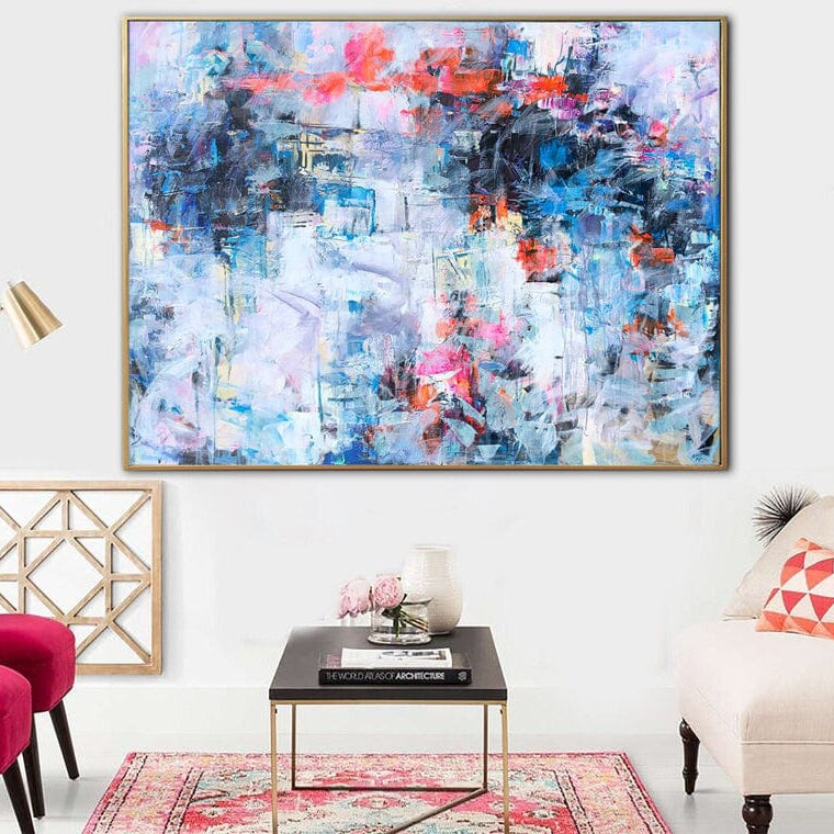 BLUE SKIES 47.63"x63.77"