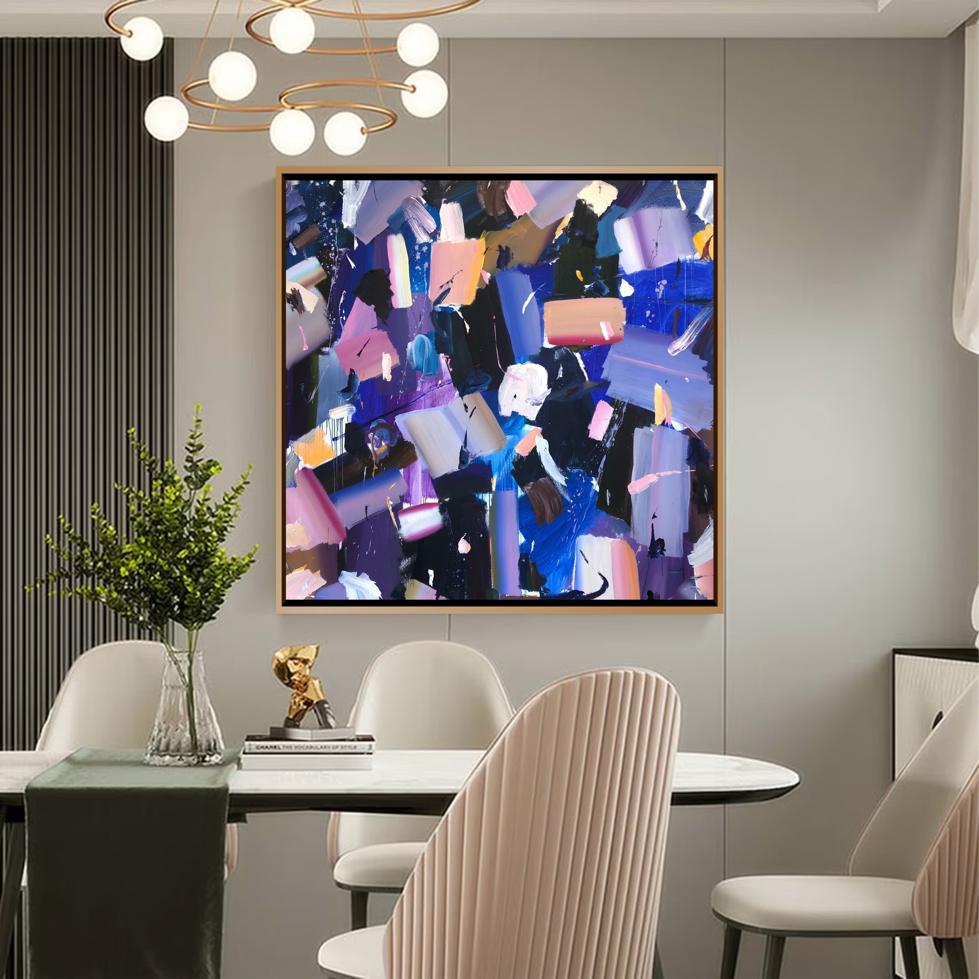 SUITABLE EMOTIONS 72"x72"