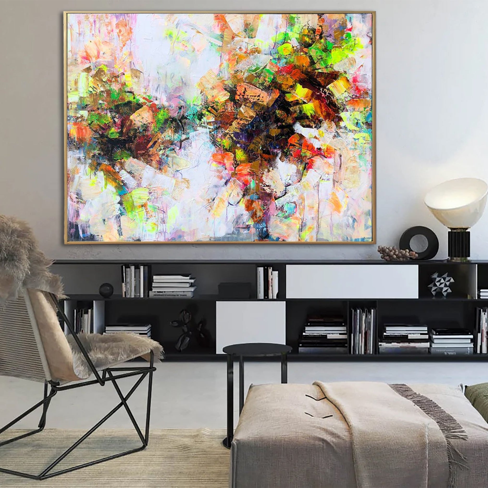 GREEN PATTERN 47.63"x63.77"