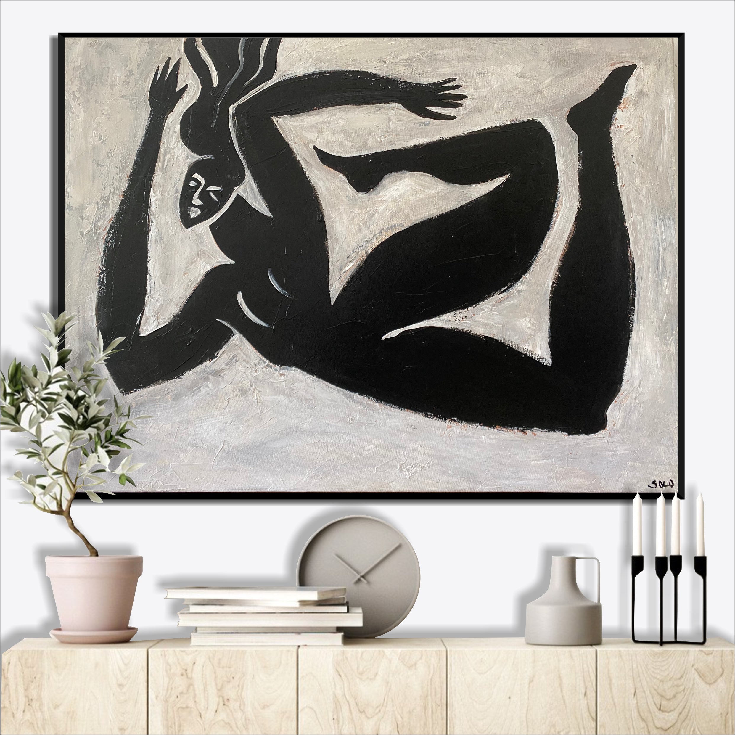 FALLING THROUGH 24"x32"