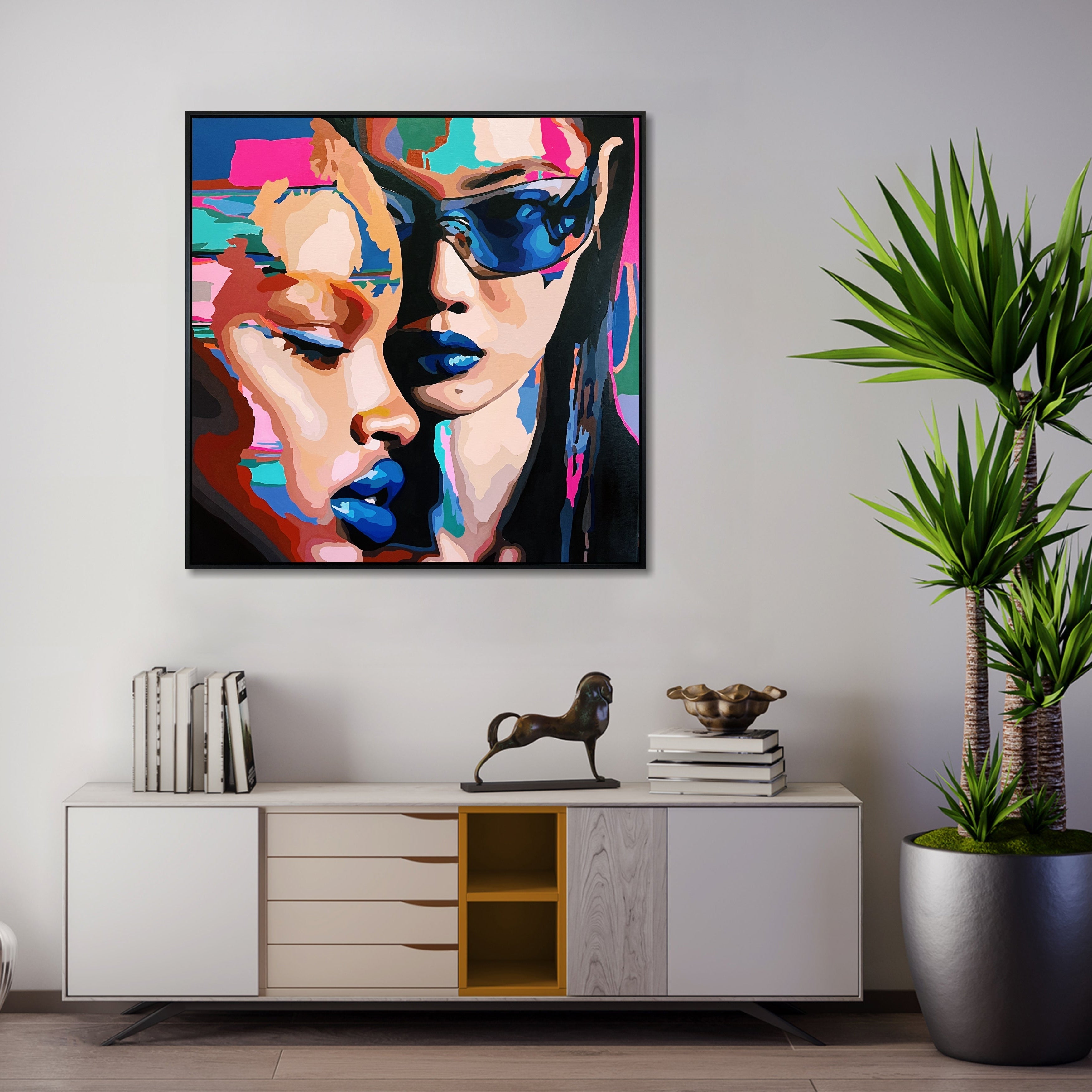 COLOR MOVEMENT 43.3"x43.3"