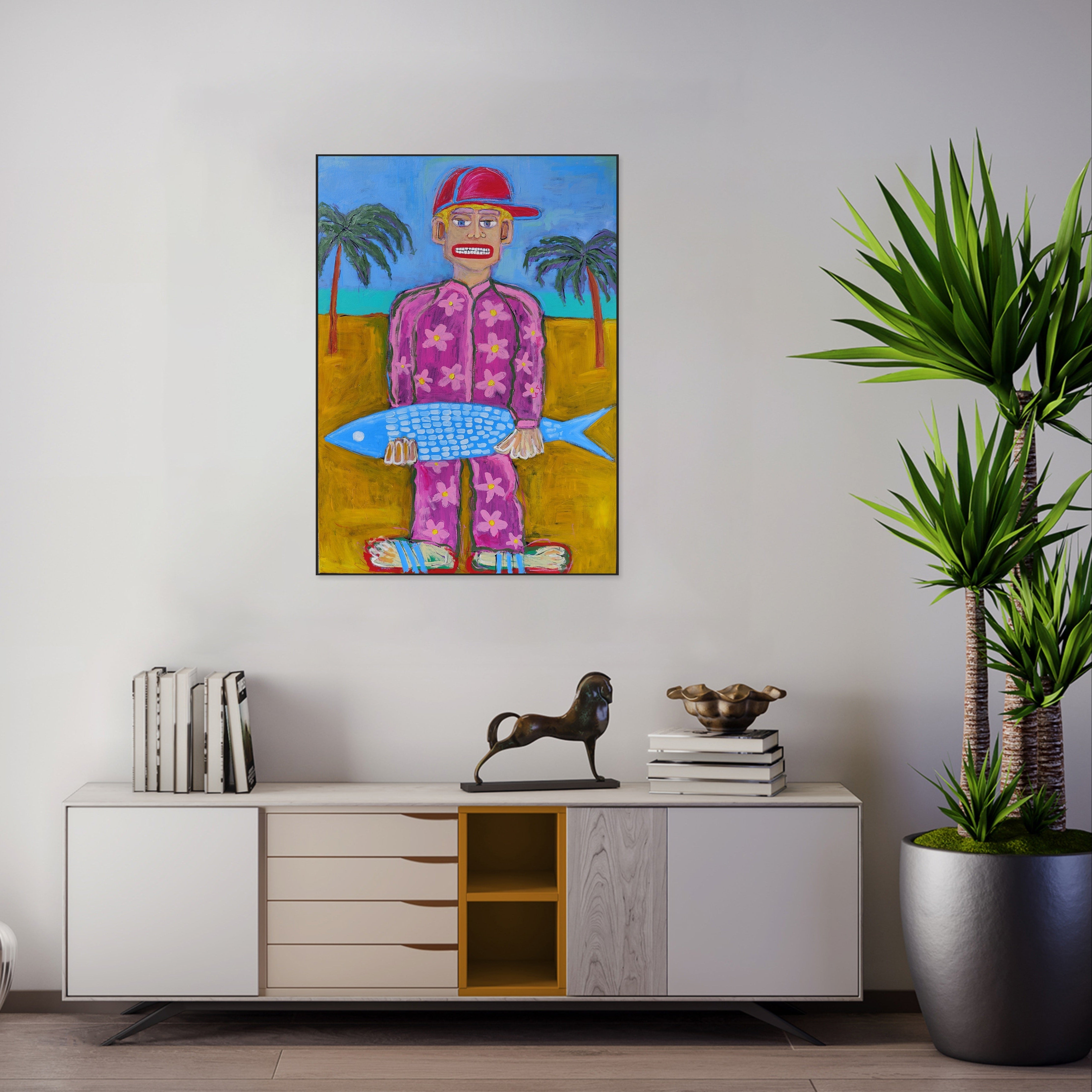 BIG CATCH 53.9"x36.2"