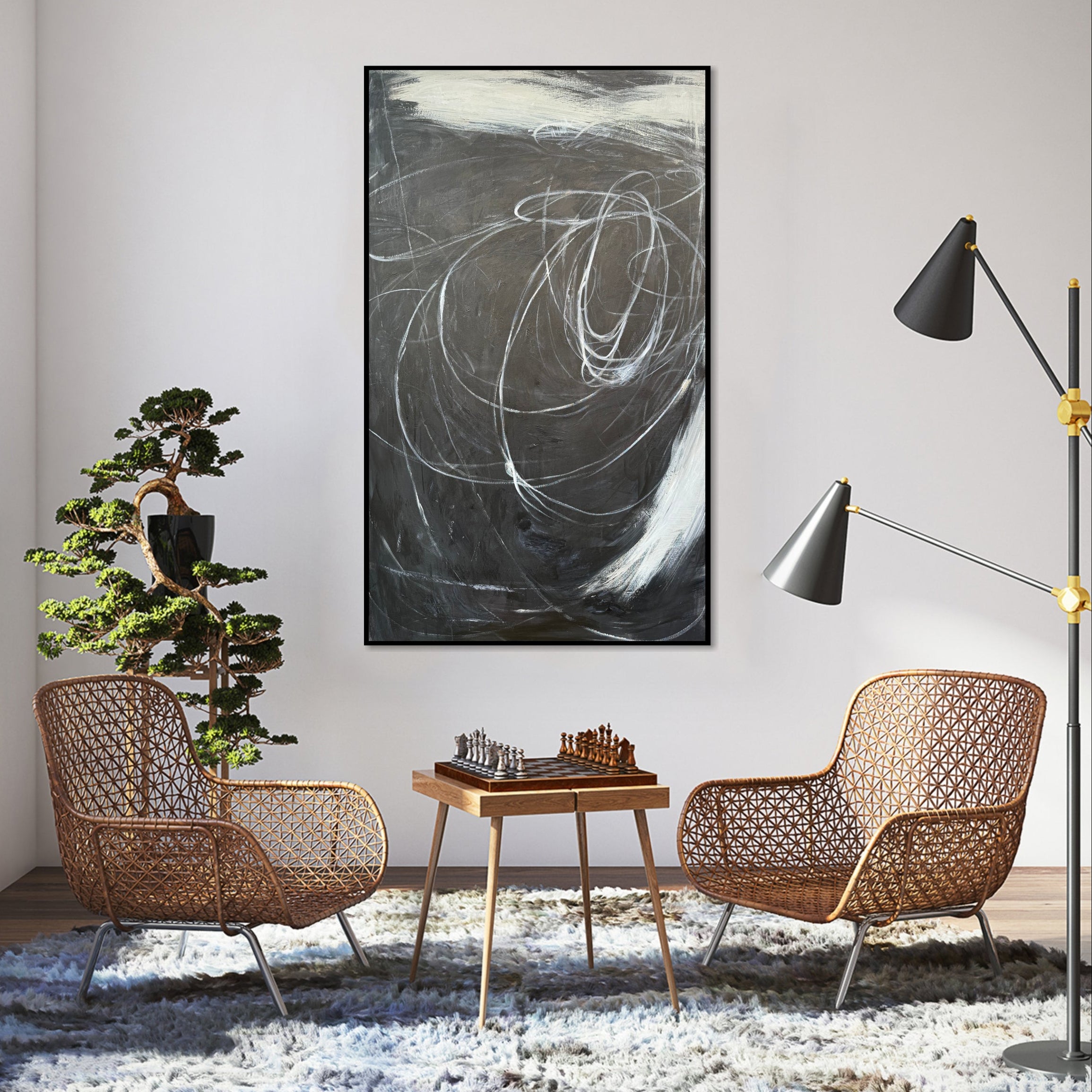 GRAVITY'S DANCE 64"x38"