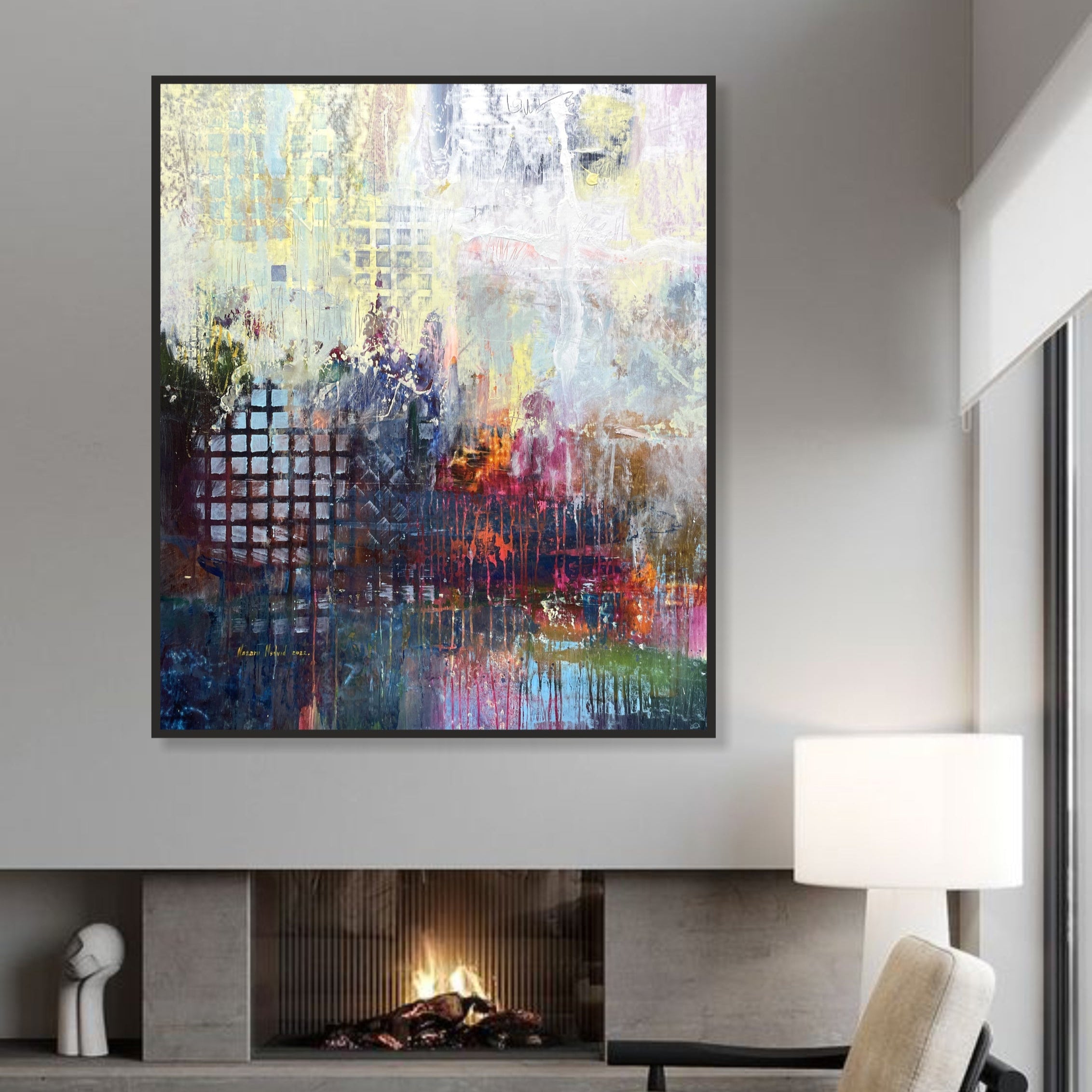 Dynamic Abstraction ASSOCIATION 252 39.3"x35.4"