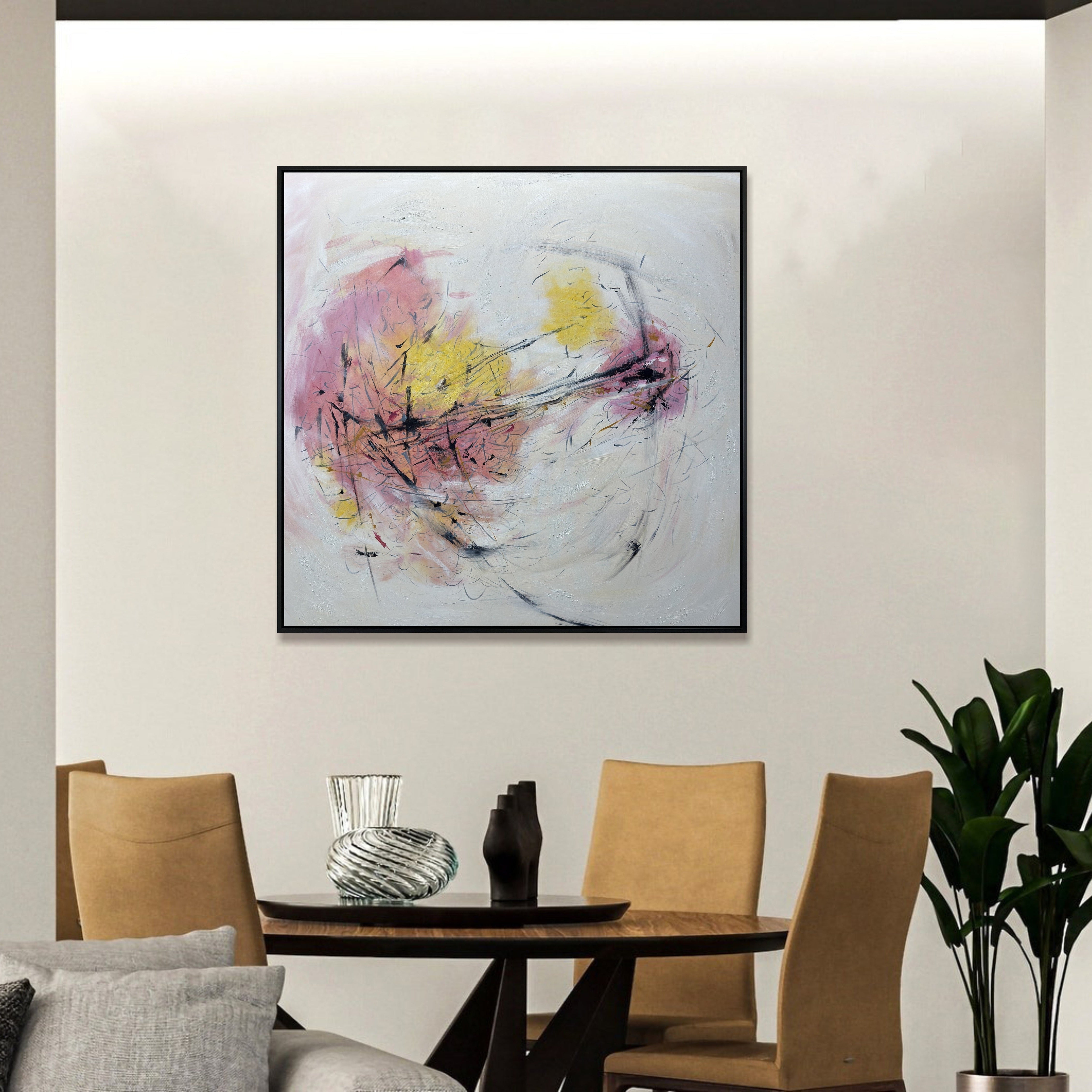 JOYFULL HUES 50"x50"