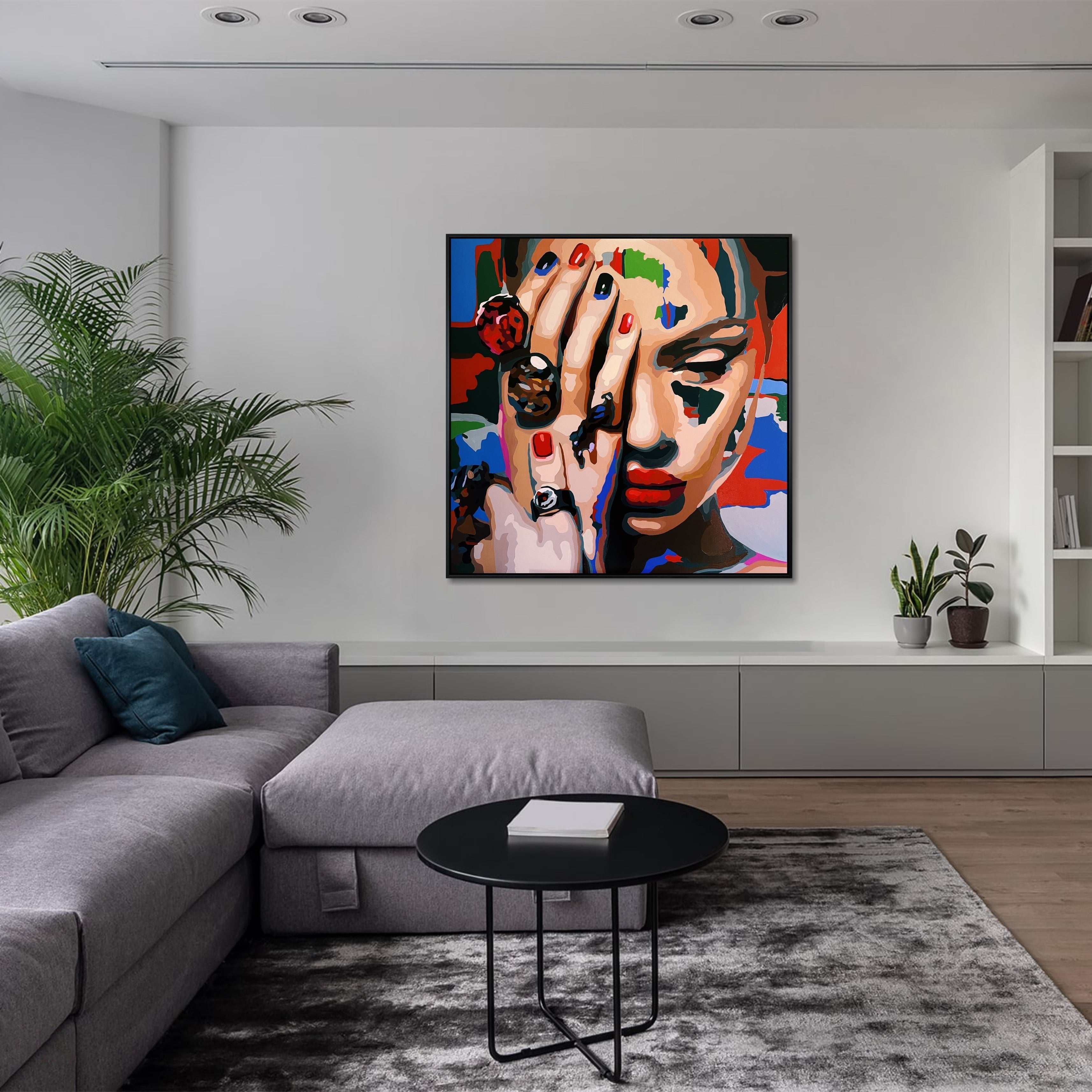 SHY BEAUTY 43.3"x43.3"