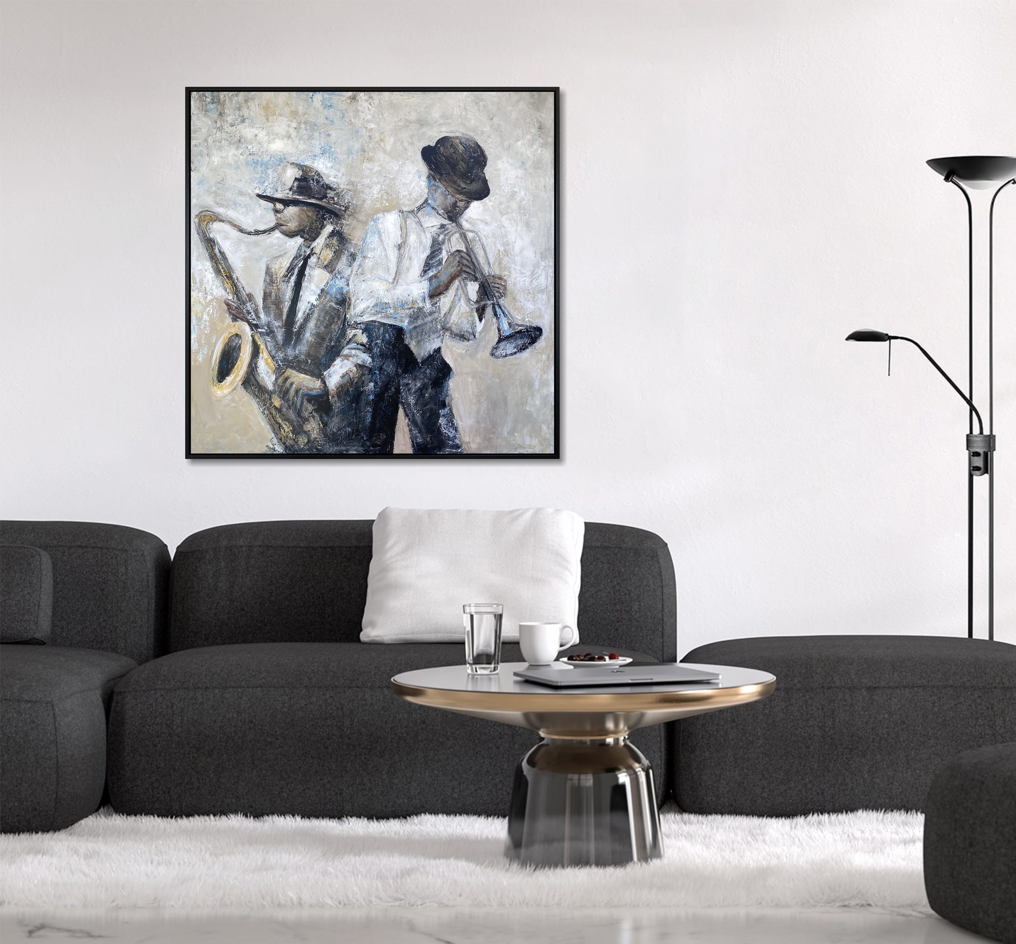 SOULFUL JAZZ 46"x46"