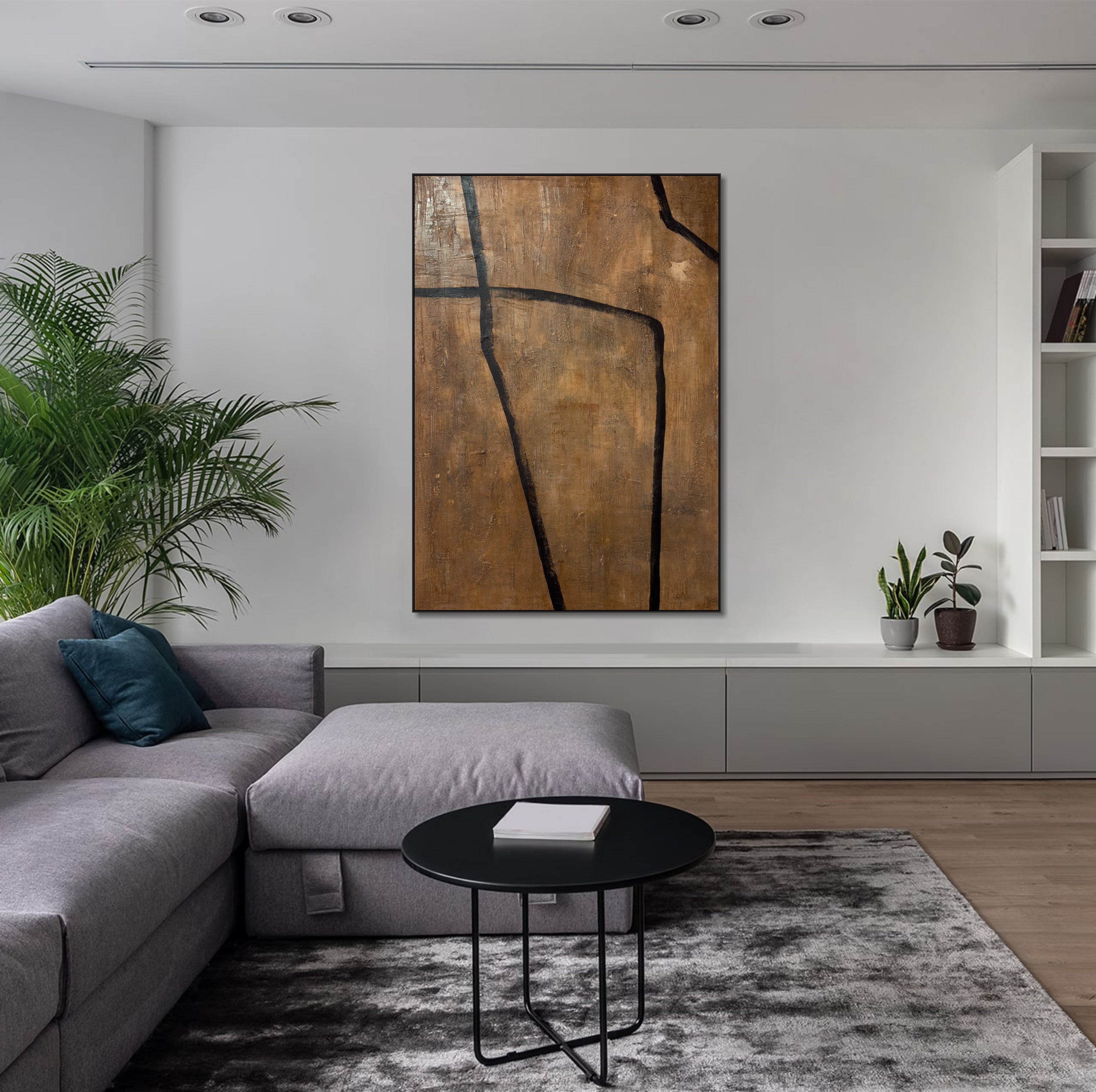 ABSTRACT TERRAIN 32"x24"