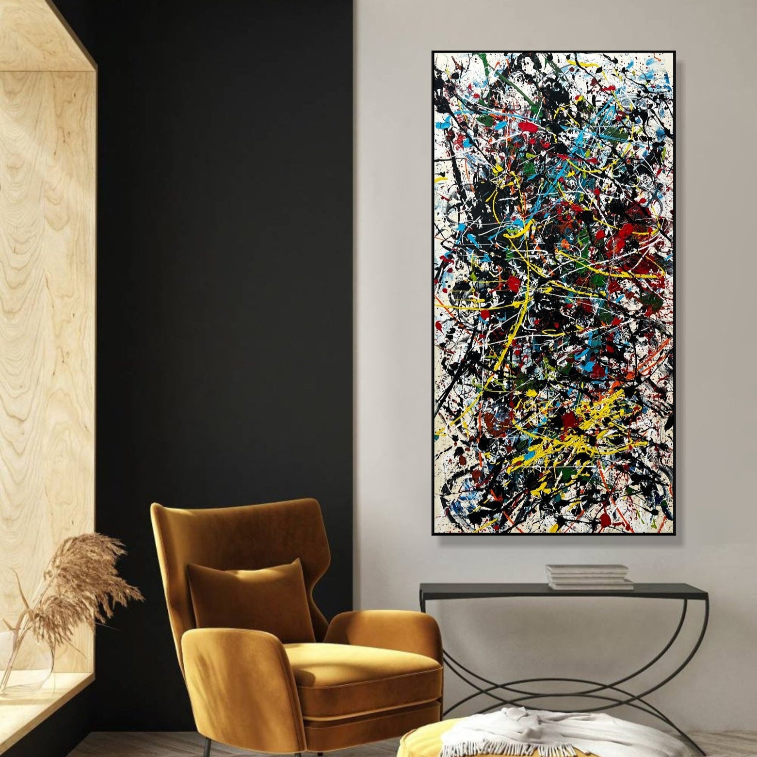ENERGIZED ABSTRACTION 60"x30"