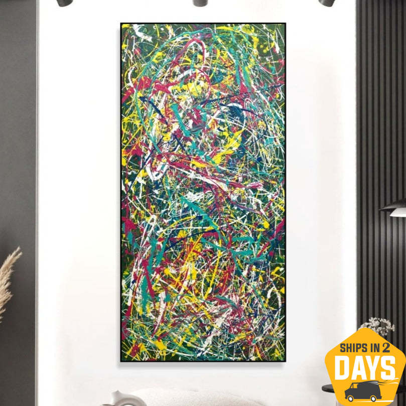 VIBRANT CHAOS 60"x30"