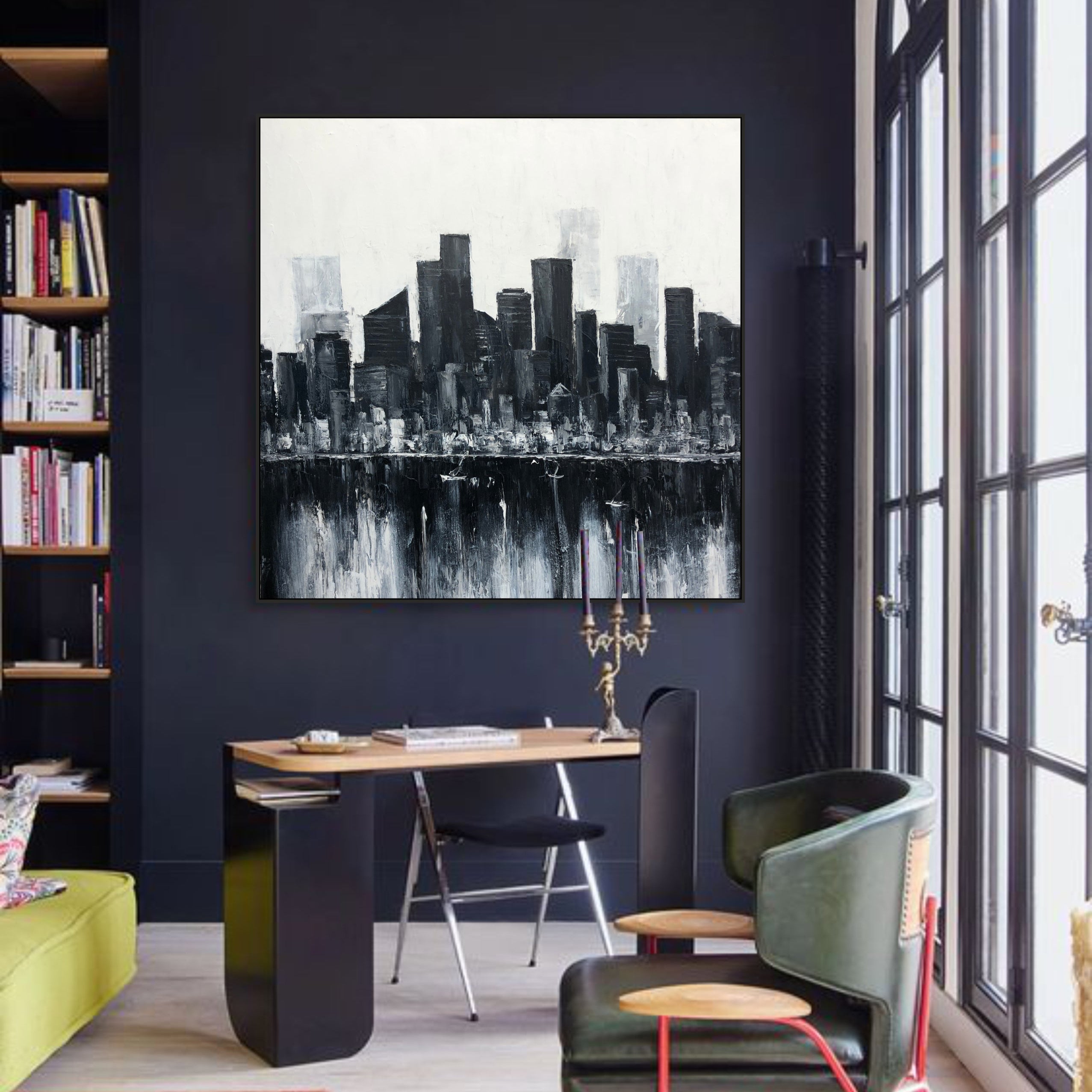 IMPOSSIBLE RESIDENCES 40"x40"