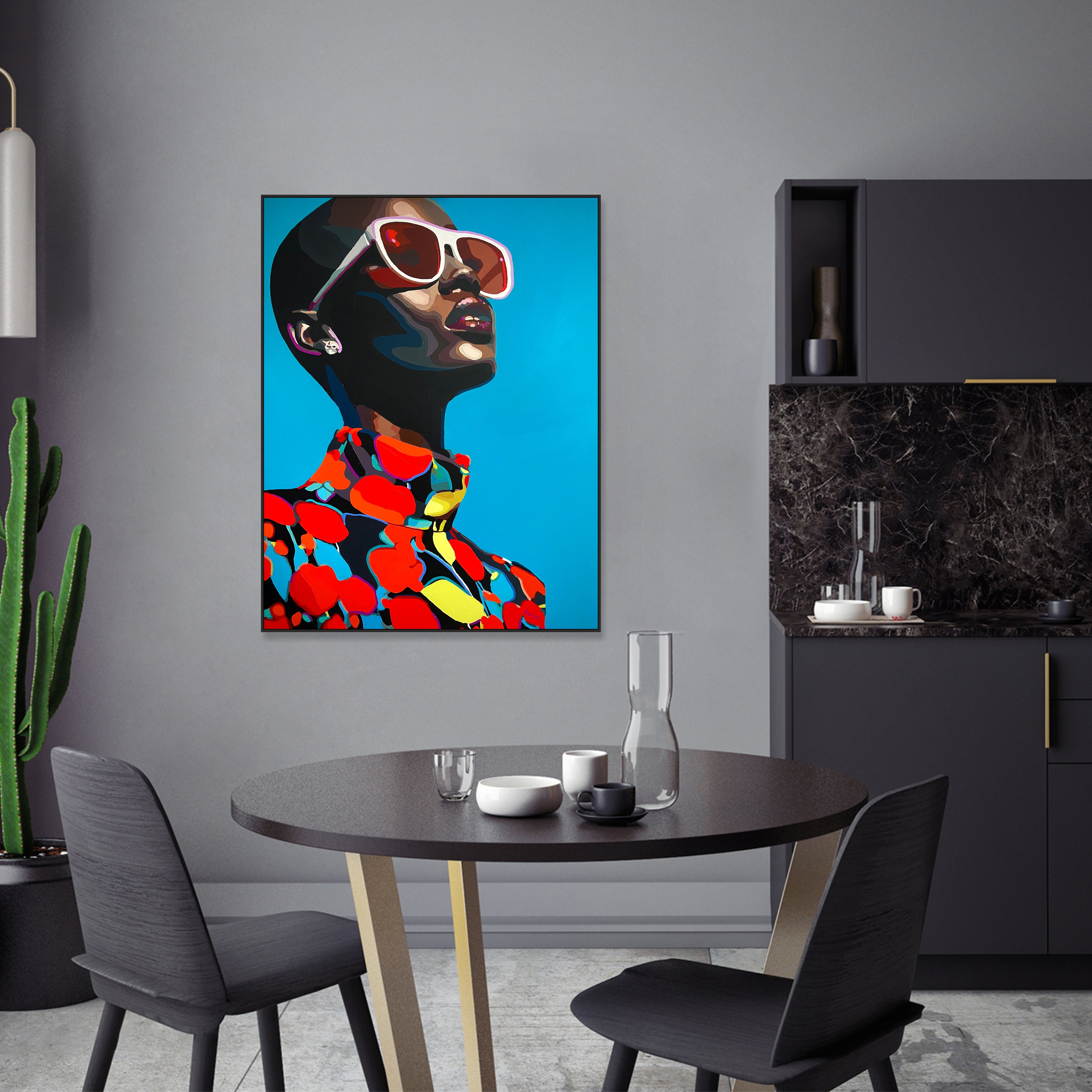 SUMMER BLOSSOM 51.2"x39.4"