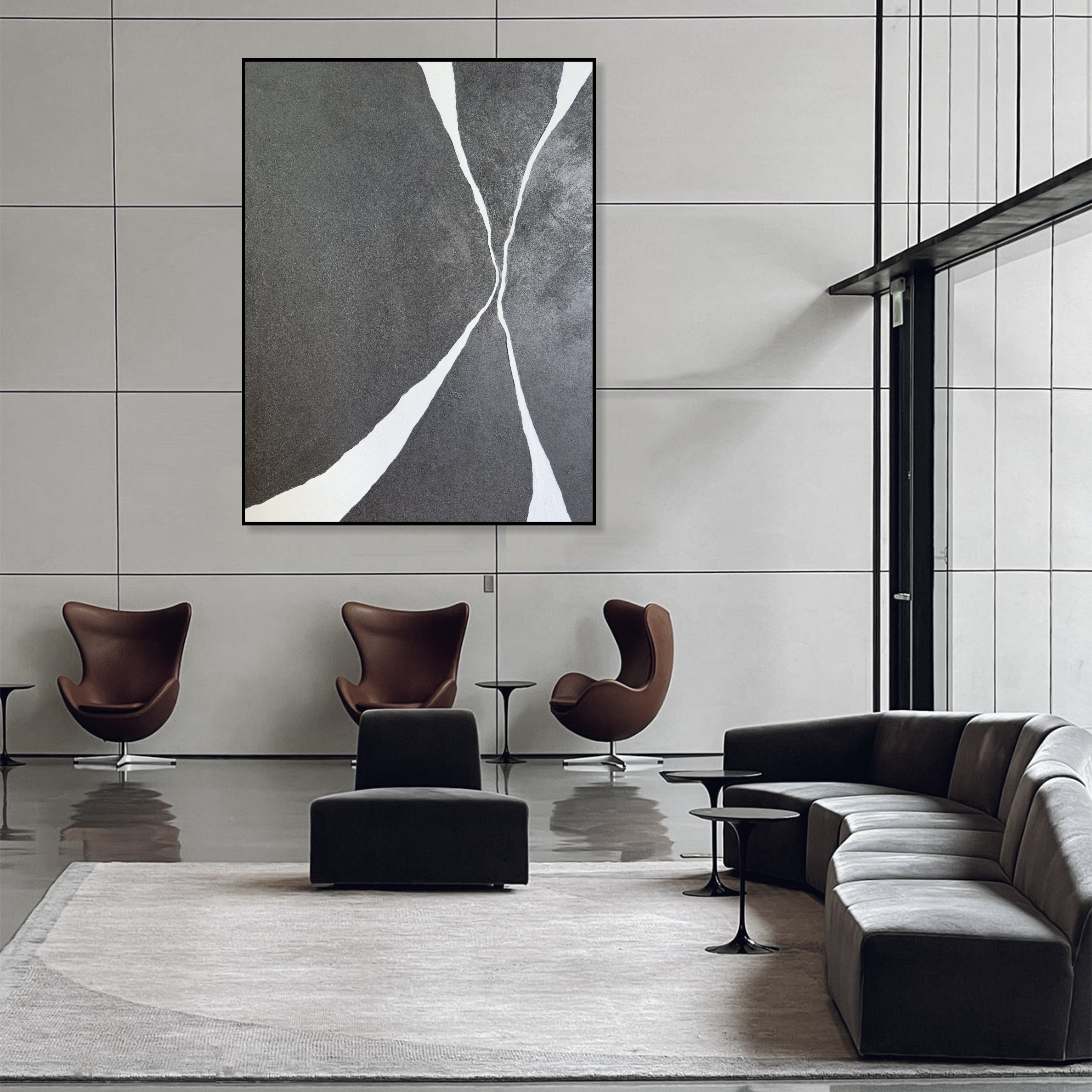 GEOMETRIC FLUIDITY 32"x24"