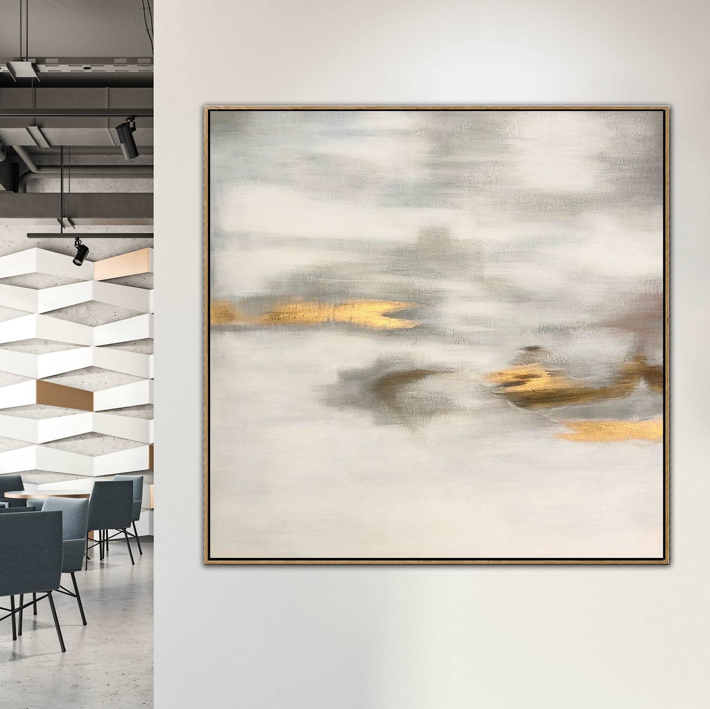 Abstract artwork contemporary MISTY WAY