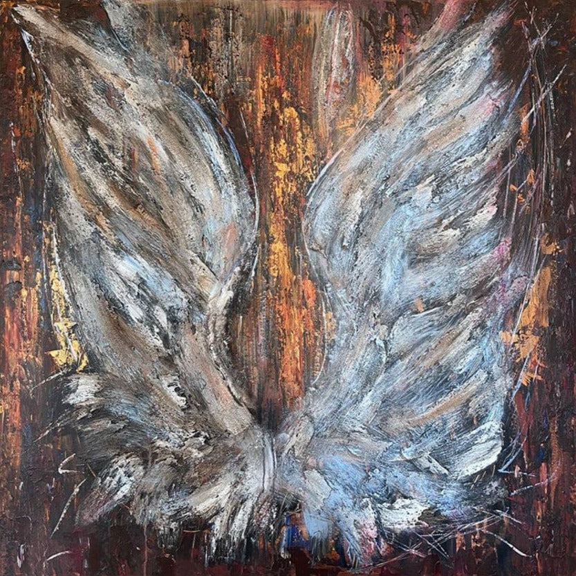 Modern Expressionism Art ANGEL WINGS