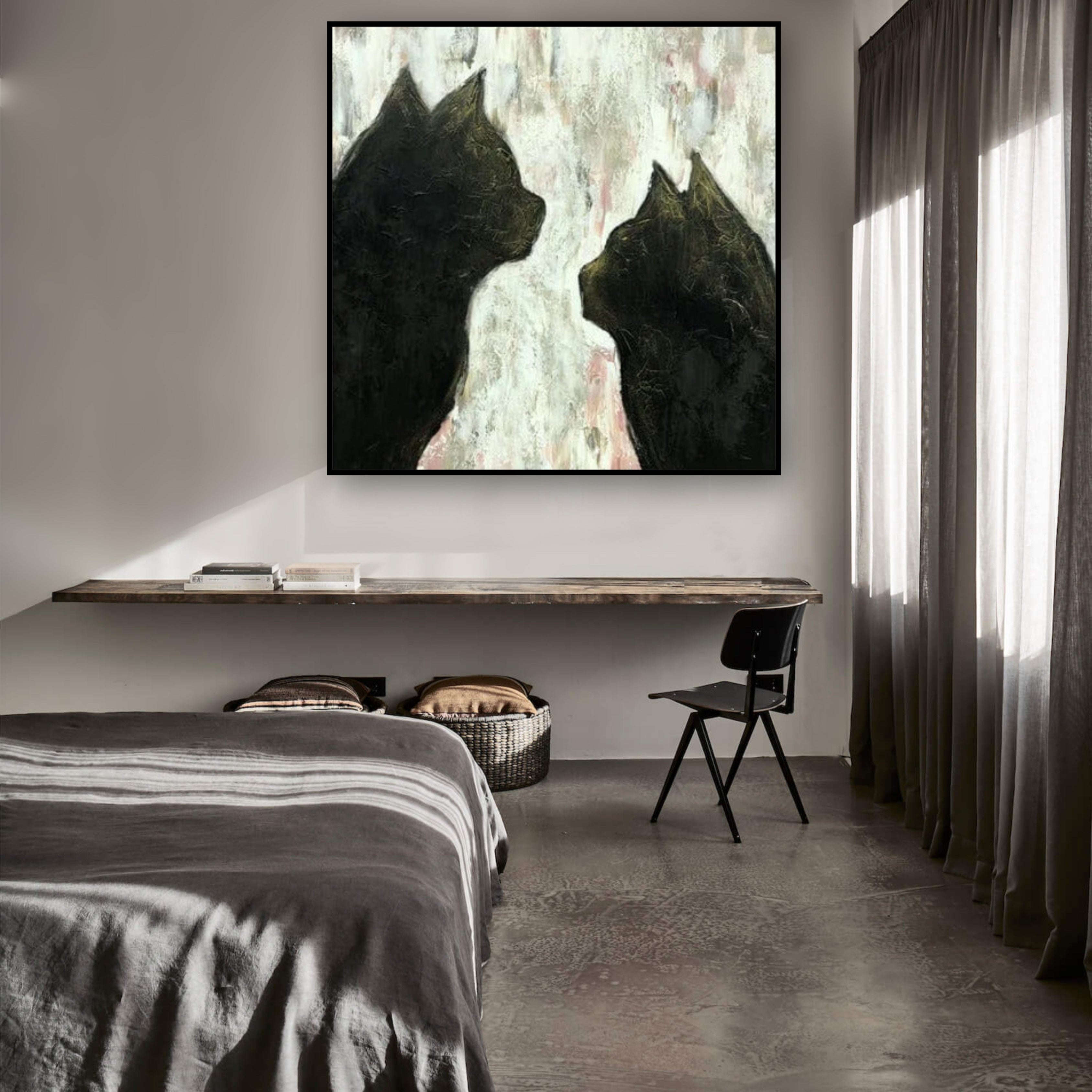 Nature-insrided original wall art CATS VENUE