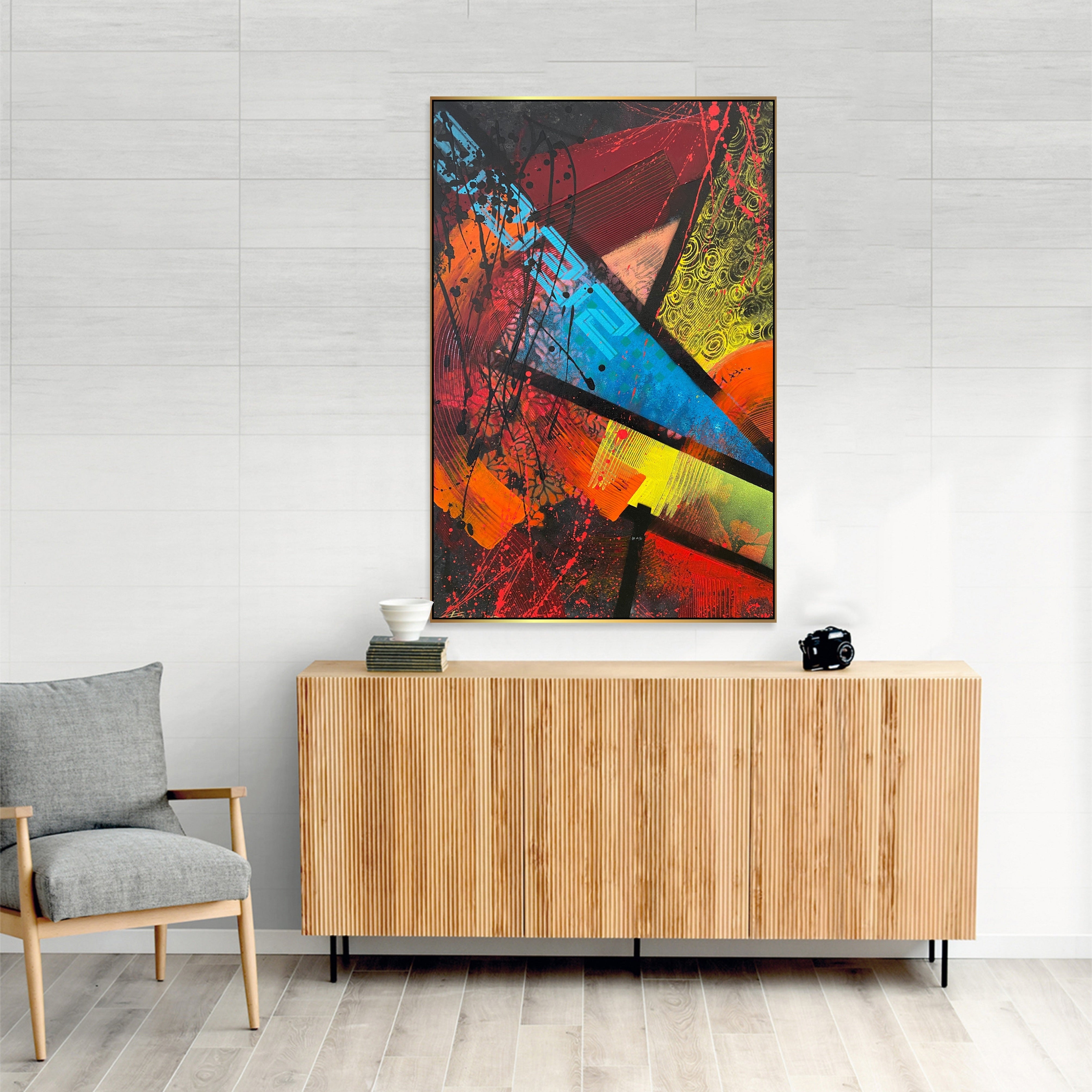 COLOR EXPLOSION 36"x24"