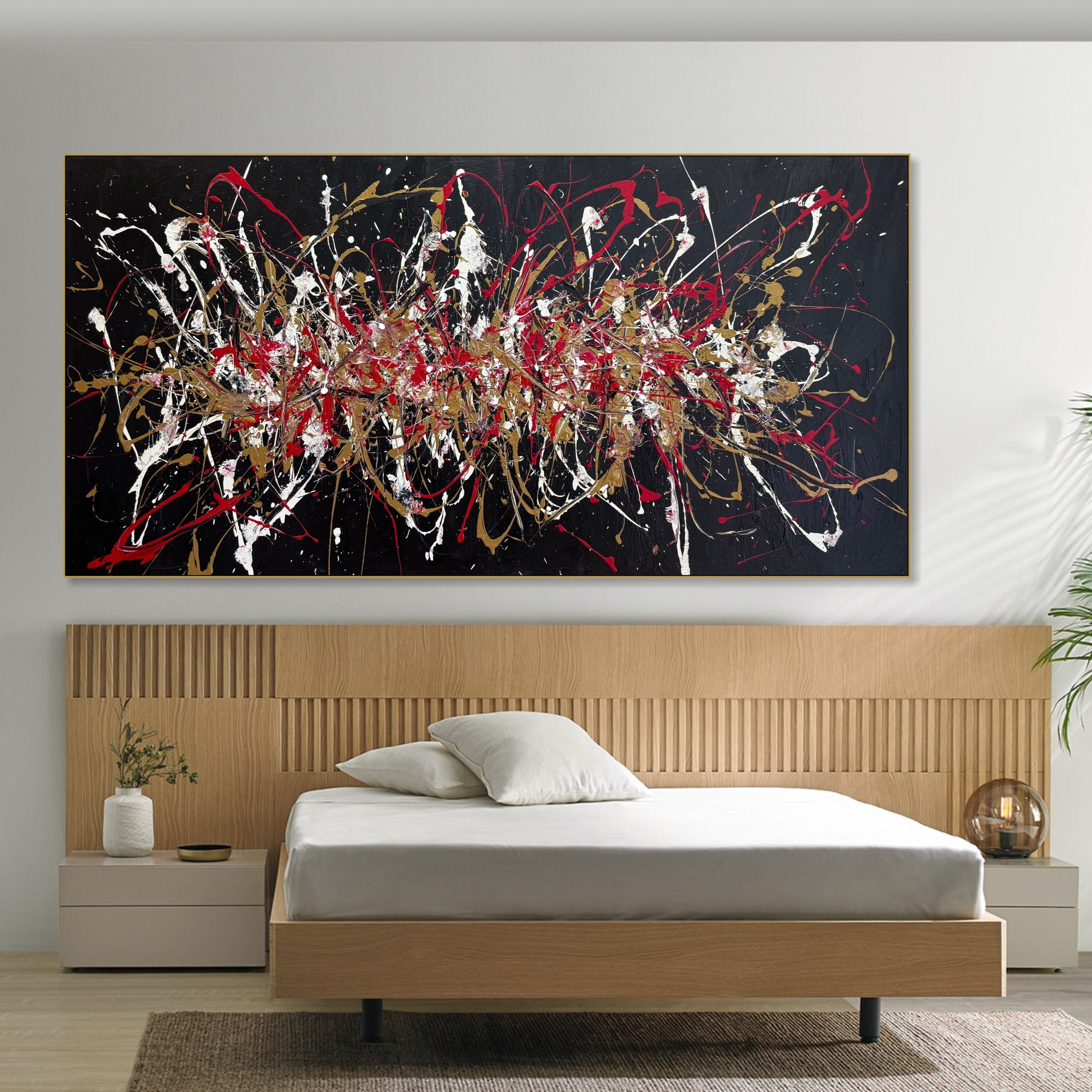 SPLASHED PASSION 31"x61"