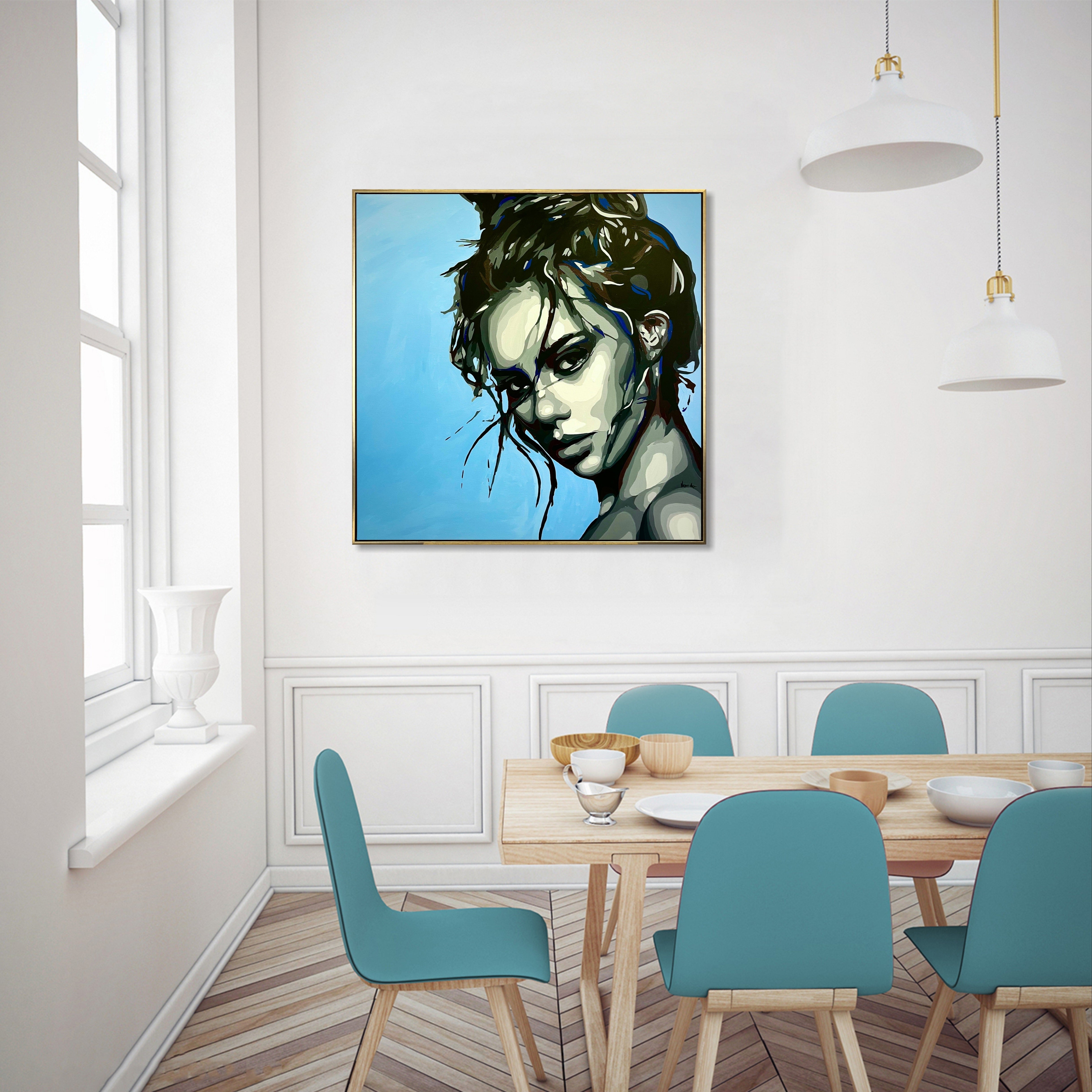 HIDDEN THOUGHTS 43.3"x43.3"