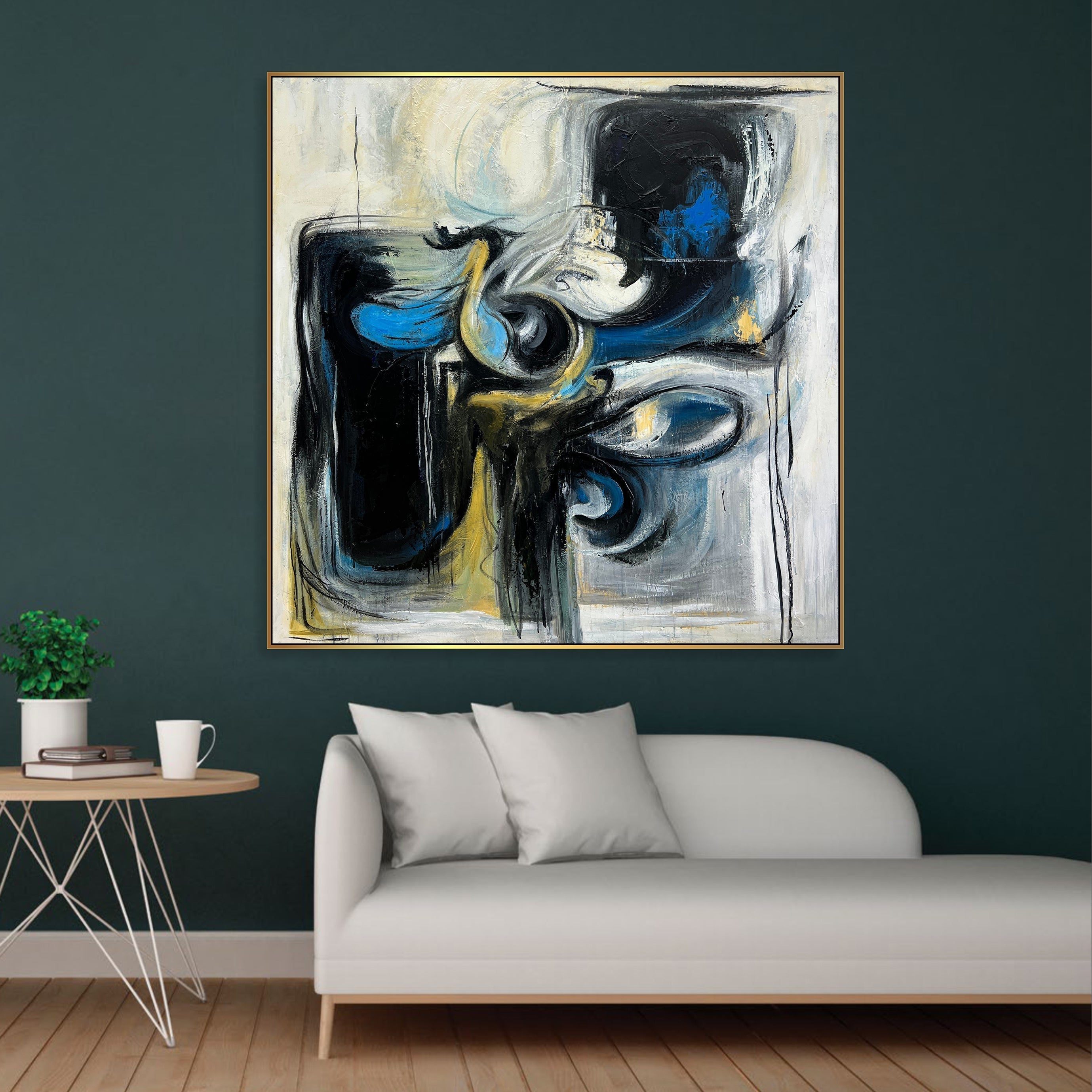 MIDNIGHT ECHOES 45.6"x45.6"