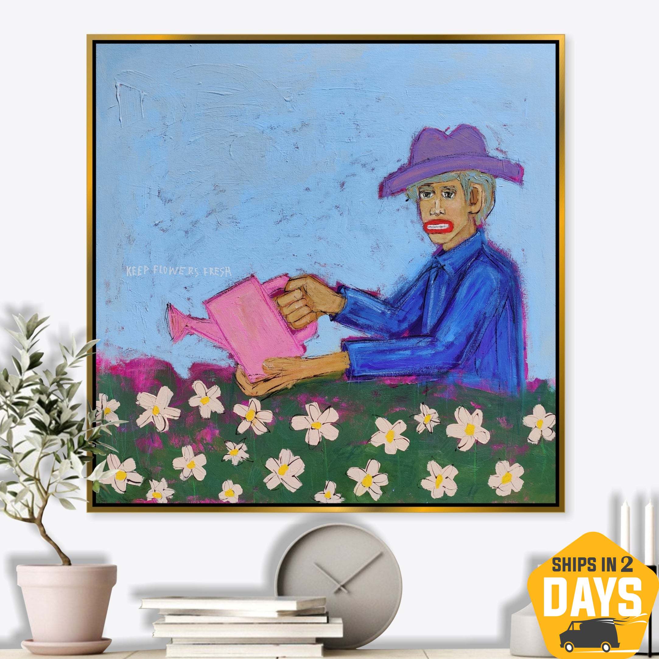 GARDENER'S DELIGHT 35.4"x35.4"