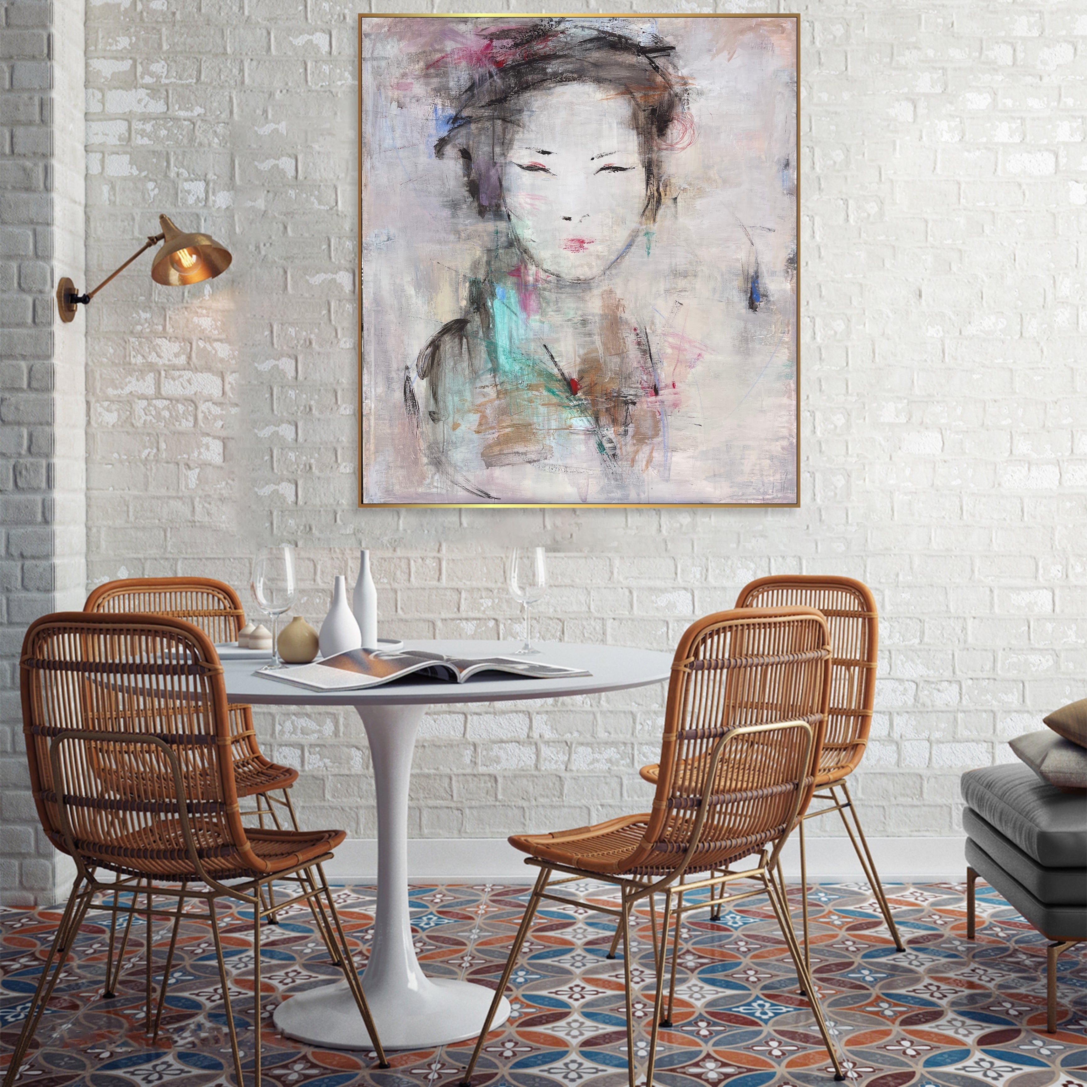 WHISPER OF THE EAST 47.2"x39.4"