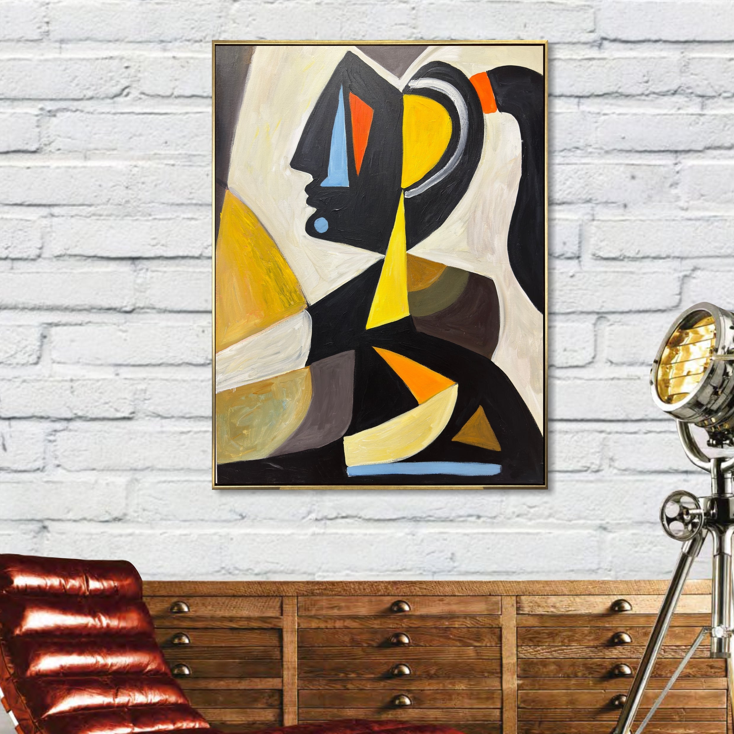 GEOMETRIC SOUL 32"x24"