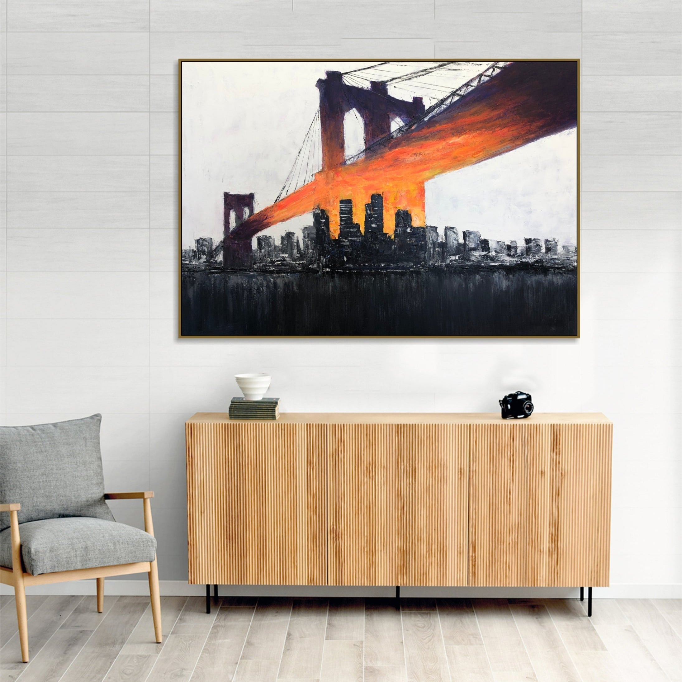 BROOKLYN BRIDGE 35"x55"