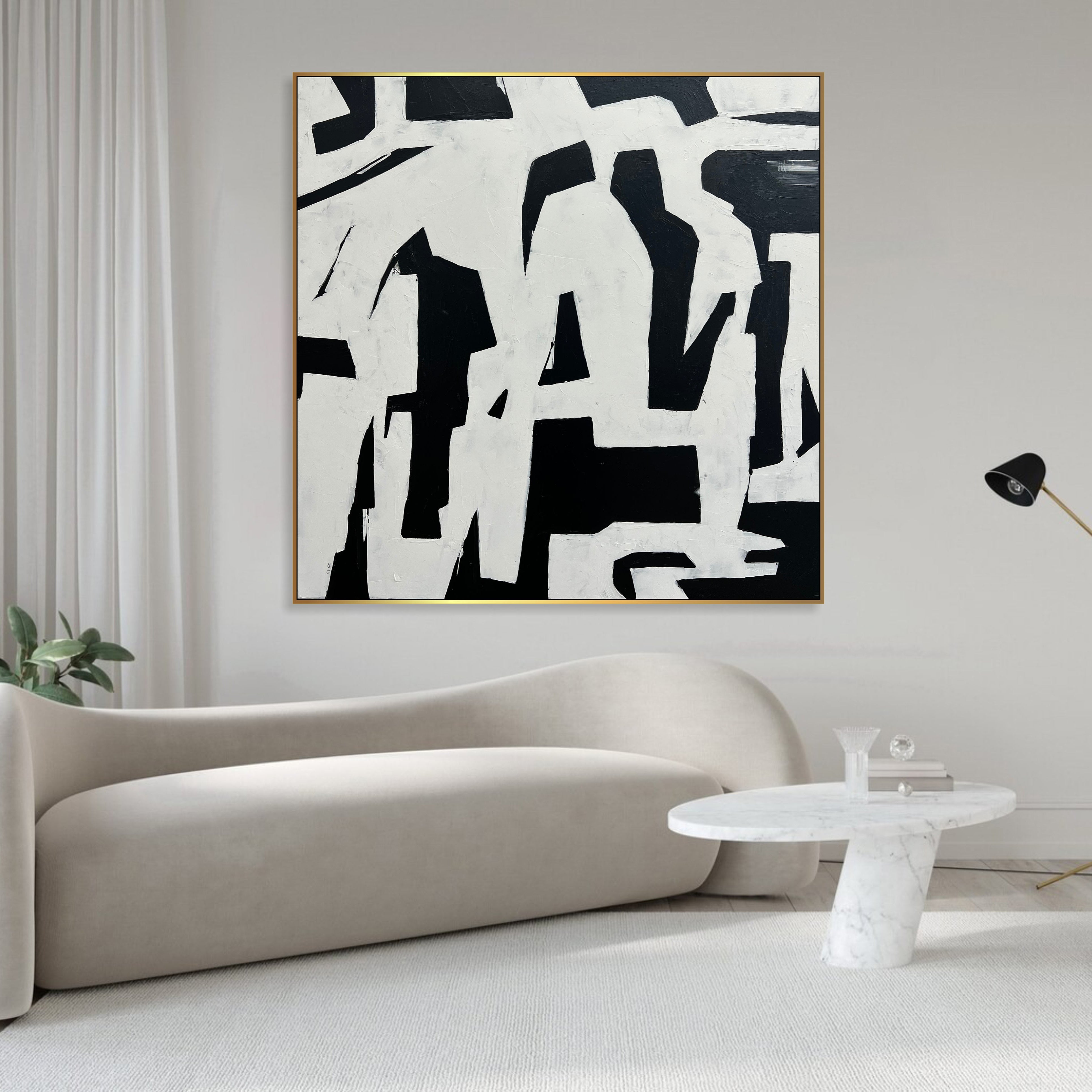 JAGGED OBSCURITY 40"x40"