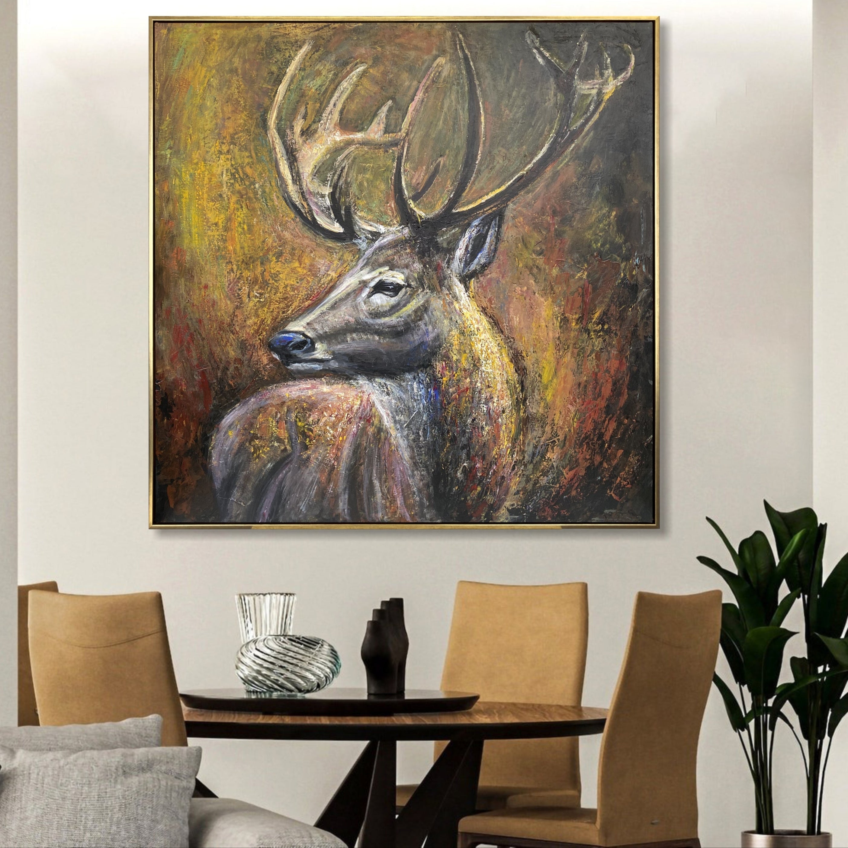 WOODLAND CALM 40"x40"