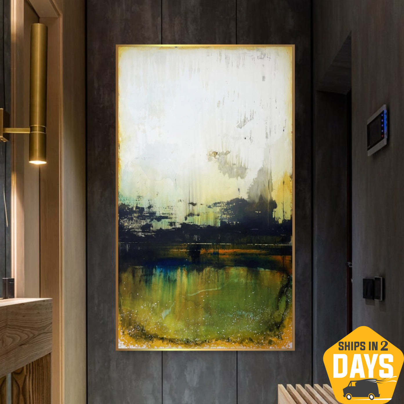 Serene Abstract Landscape AUTUMN 2 49.2"x29.5"