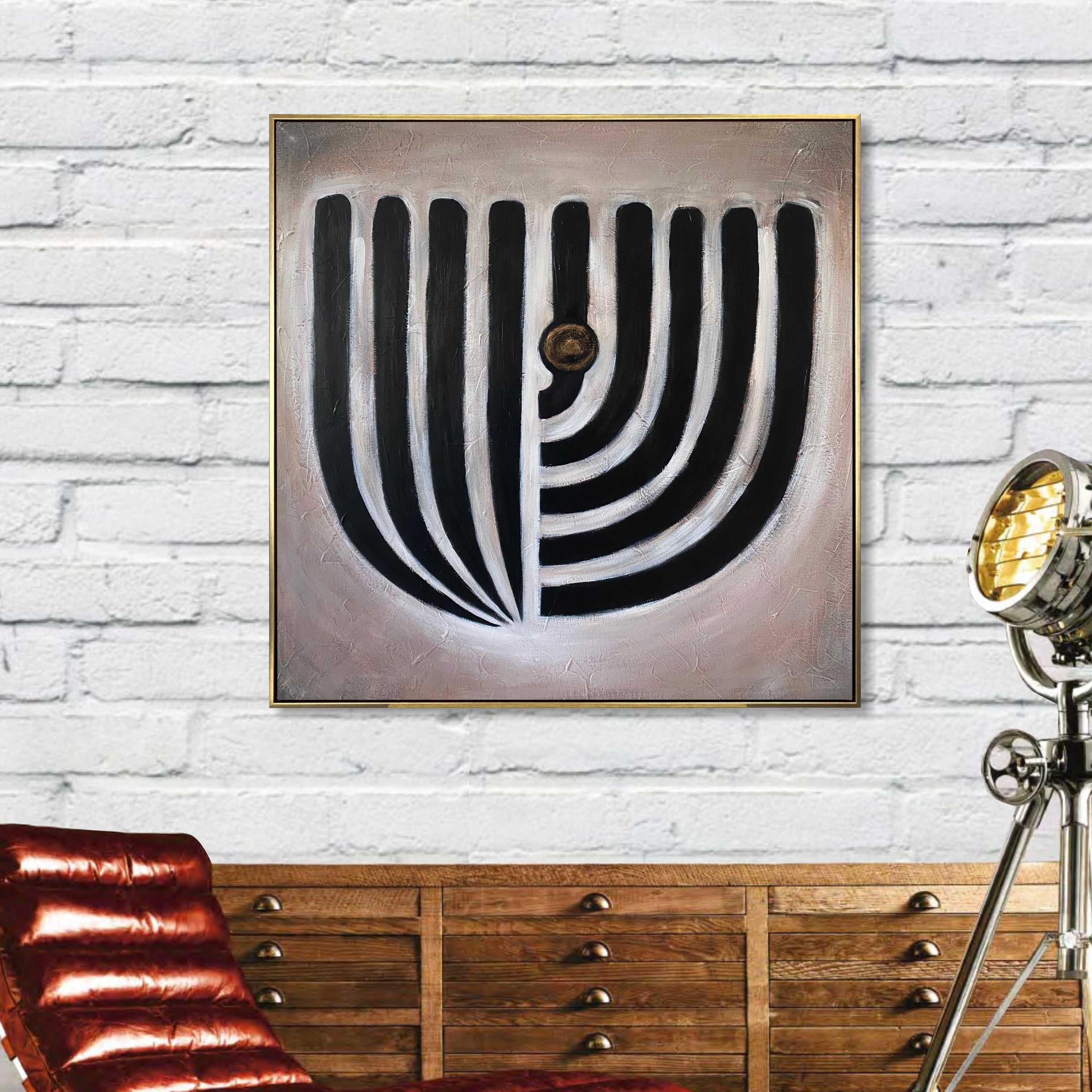 MENORAH 32"x32"