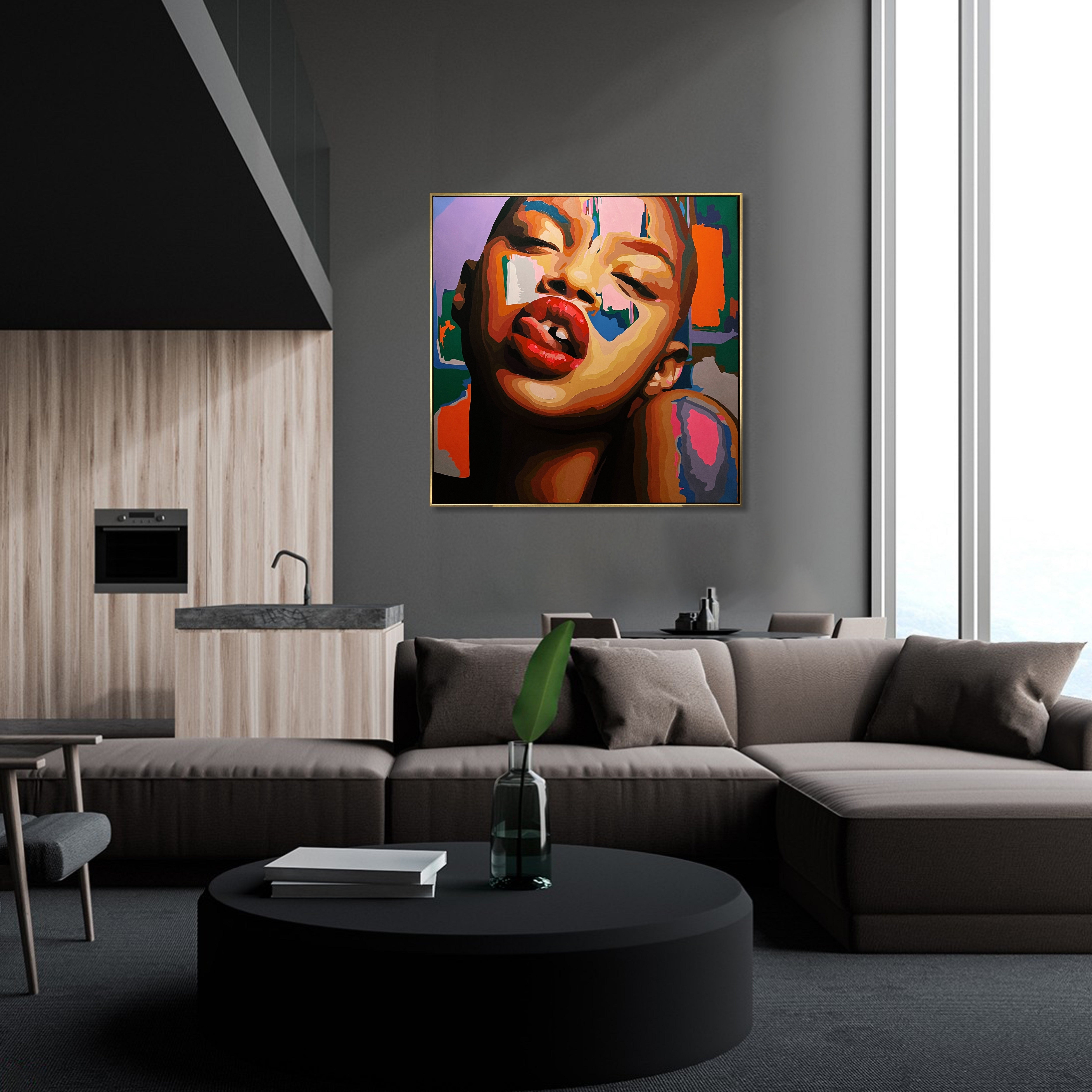 GIVE ME MORE 51.2"x51.2"