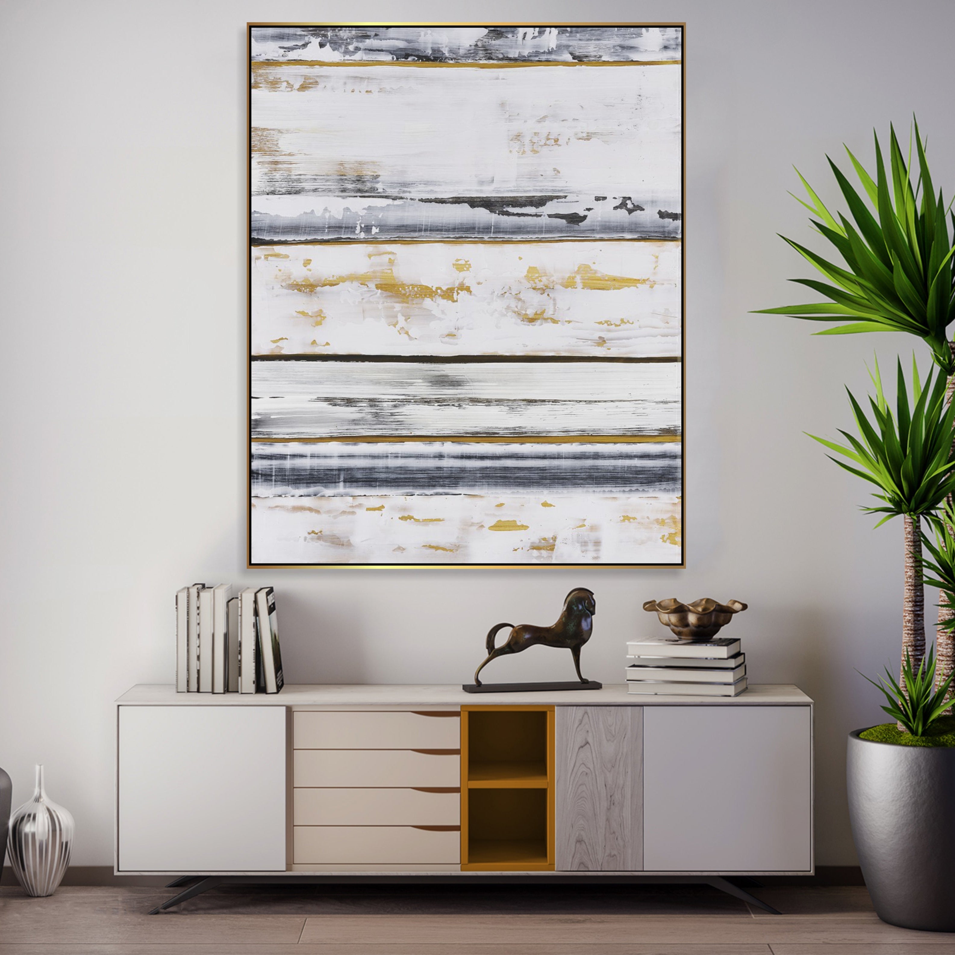 Unique Fine Painting AUREATE ELEGANCE