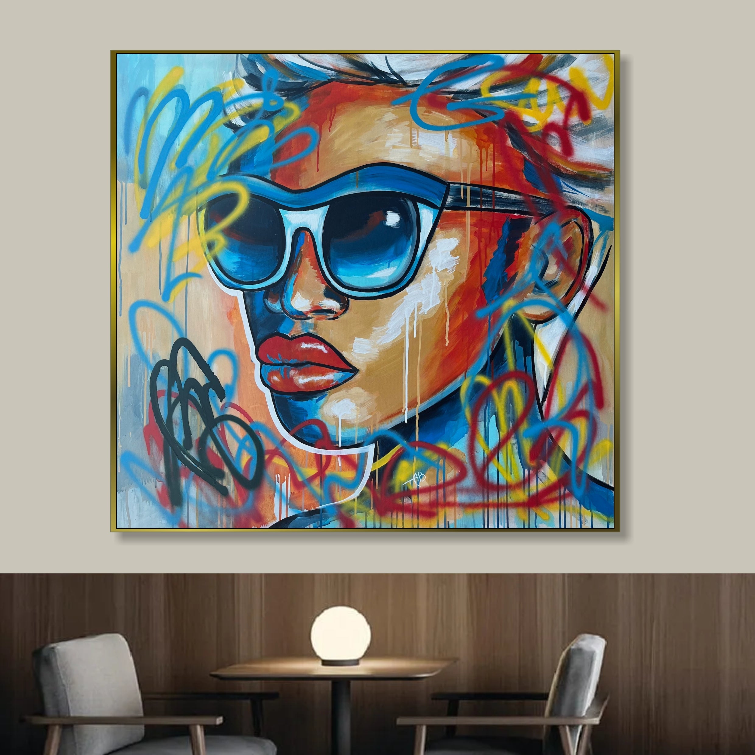 SHADES OF URBAN SOUL 39.4"x39.4"