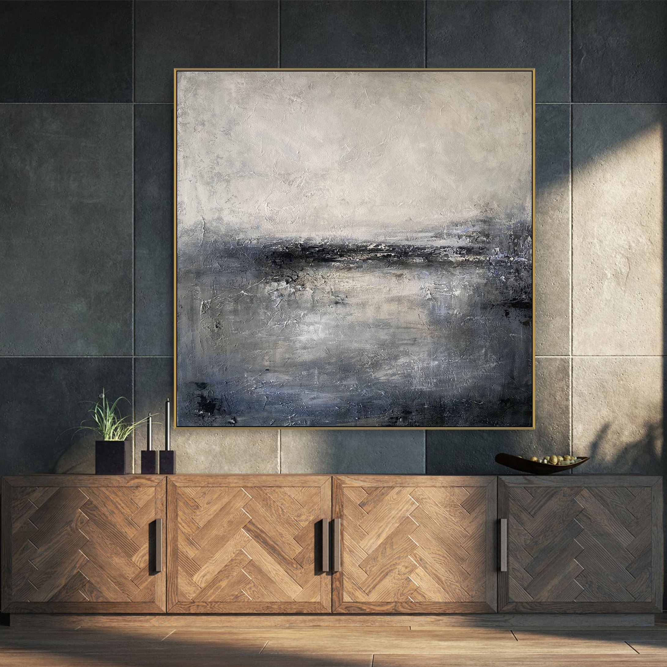 CALM REFLECTION 40"x40"