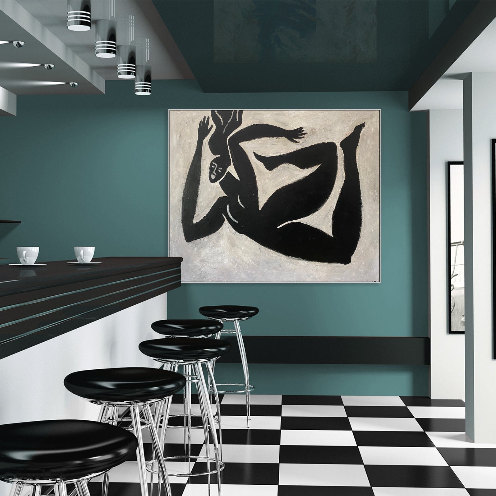 FALLING THROUGH 40"x54"