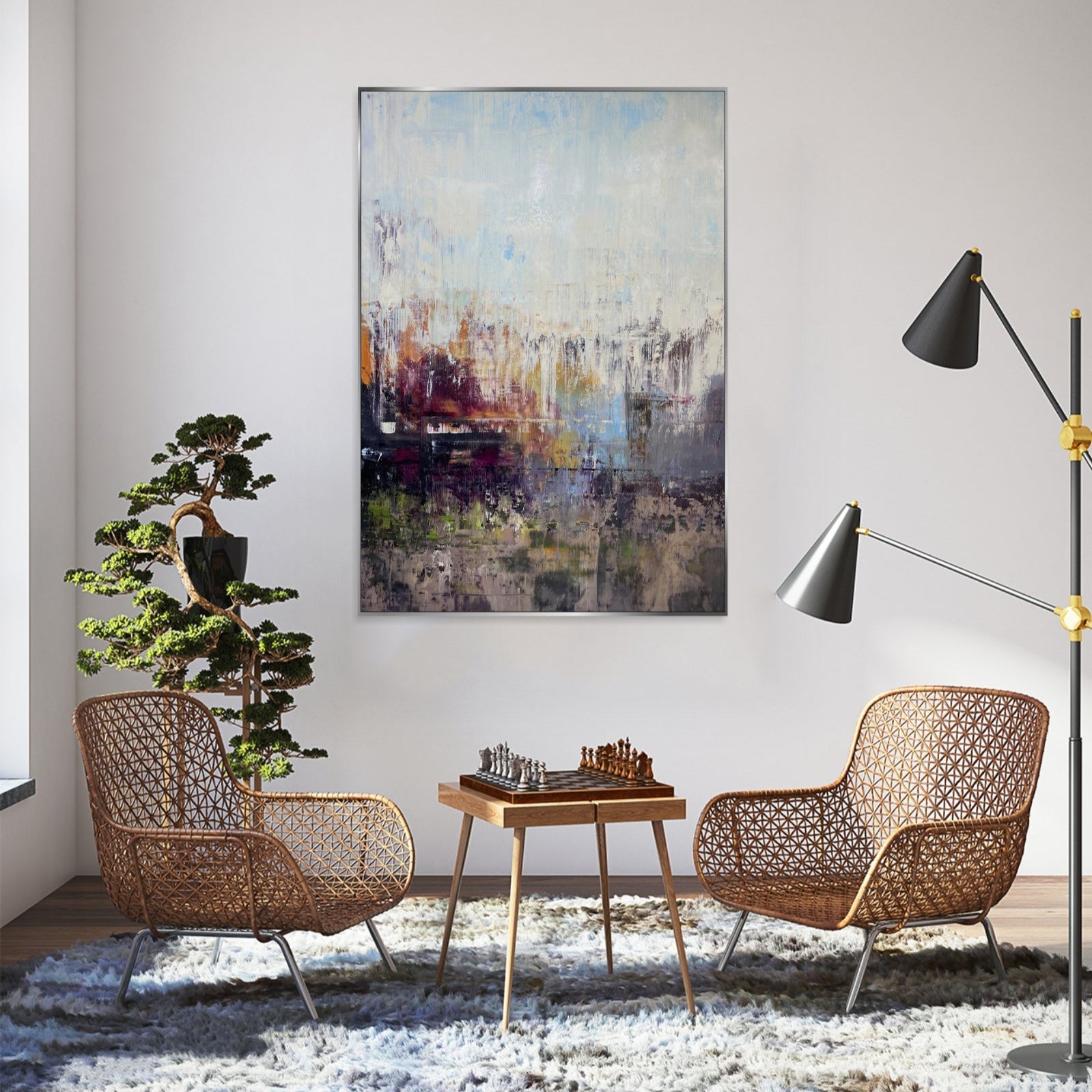 DEPTH OF NATURE 348 55.1"x37.4"