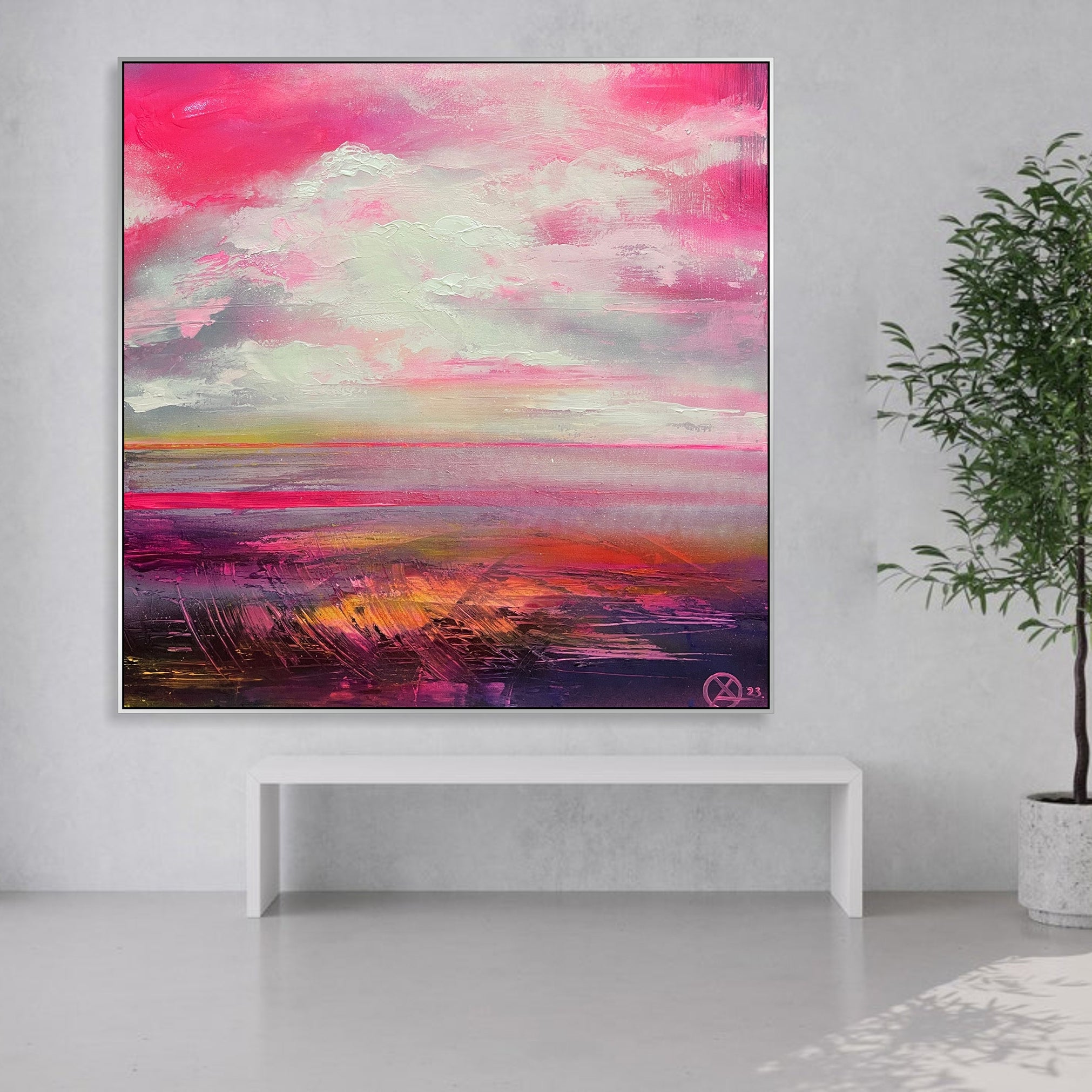 ROSY EVENING RADIANCE