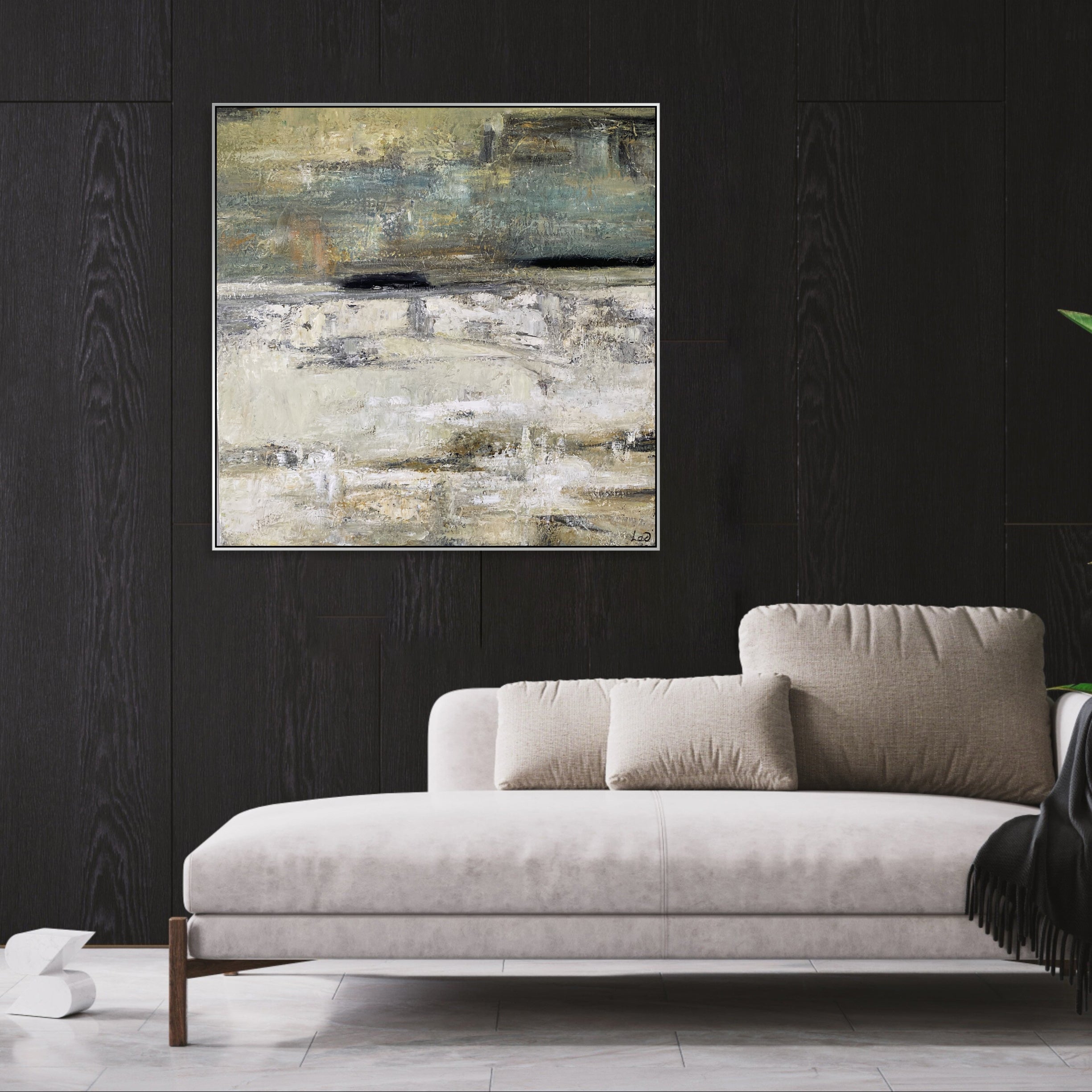 GENTLE TIDES 32"x32"