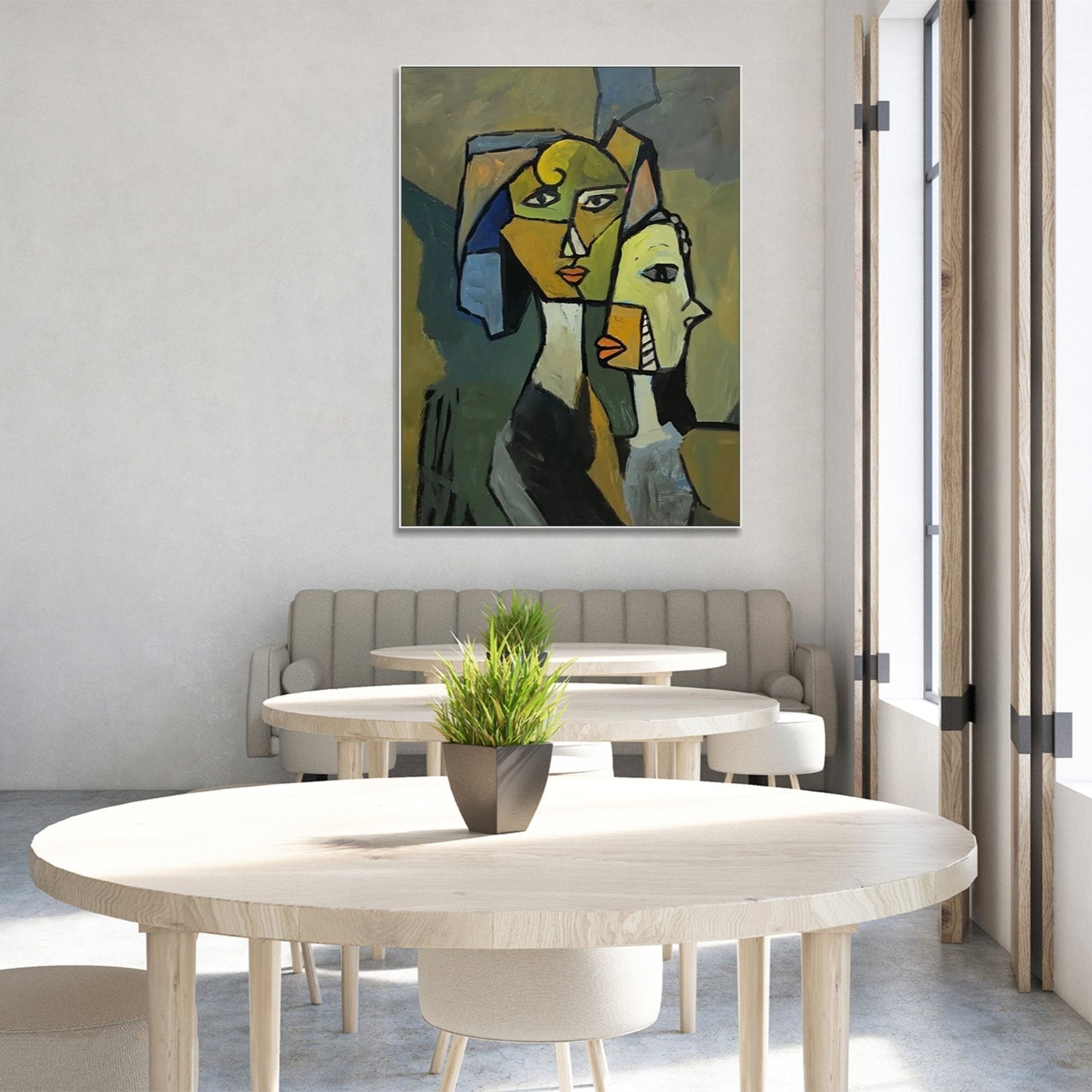 Cubism figurative art INNER CIRCLE