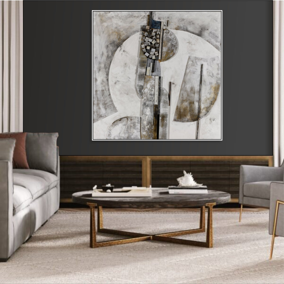 Abstract painting for sale ARCHITECTURAL RHYTHM